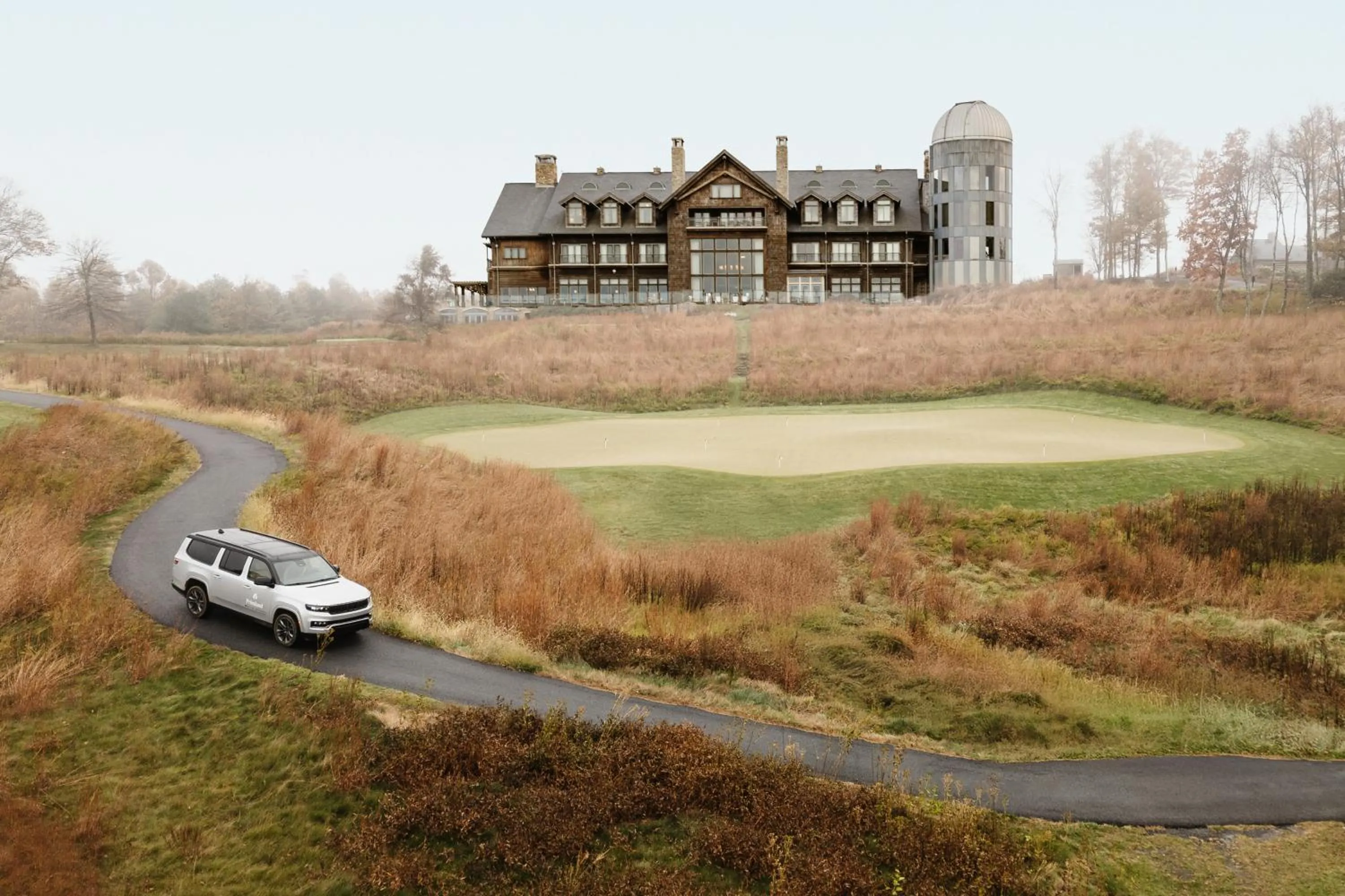 Property building in The Lodge at Primland, Auberge Collection