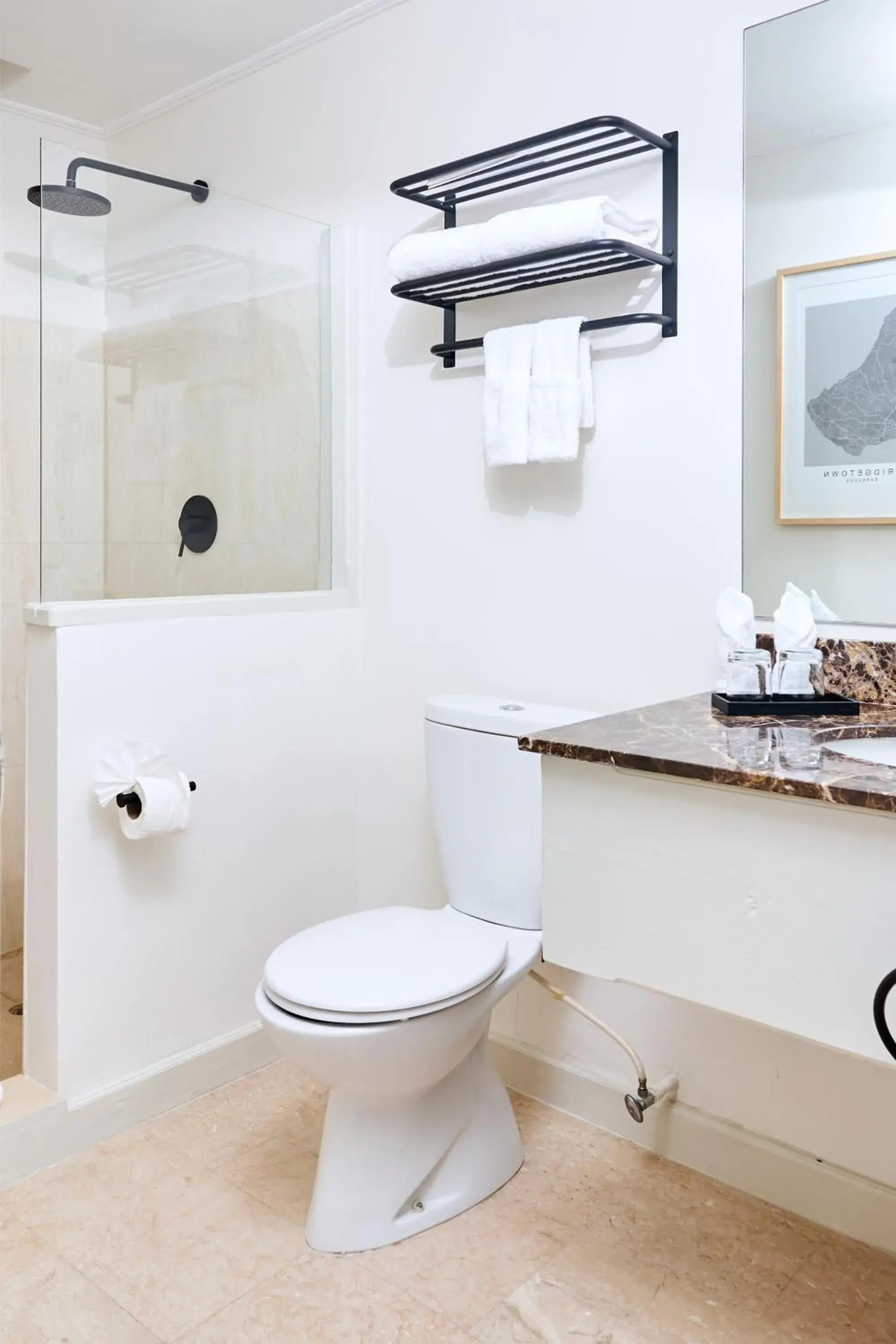 Bathroom in South Point Hotel Inc Bathroom in South Point Hotel Inc