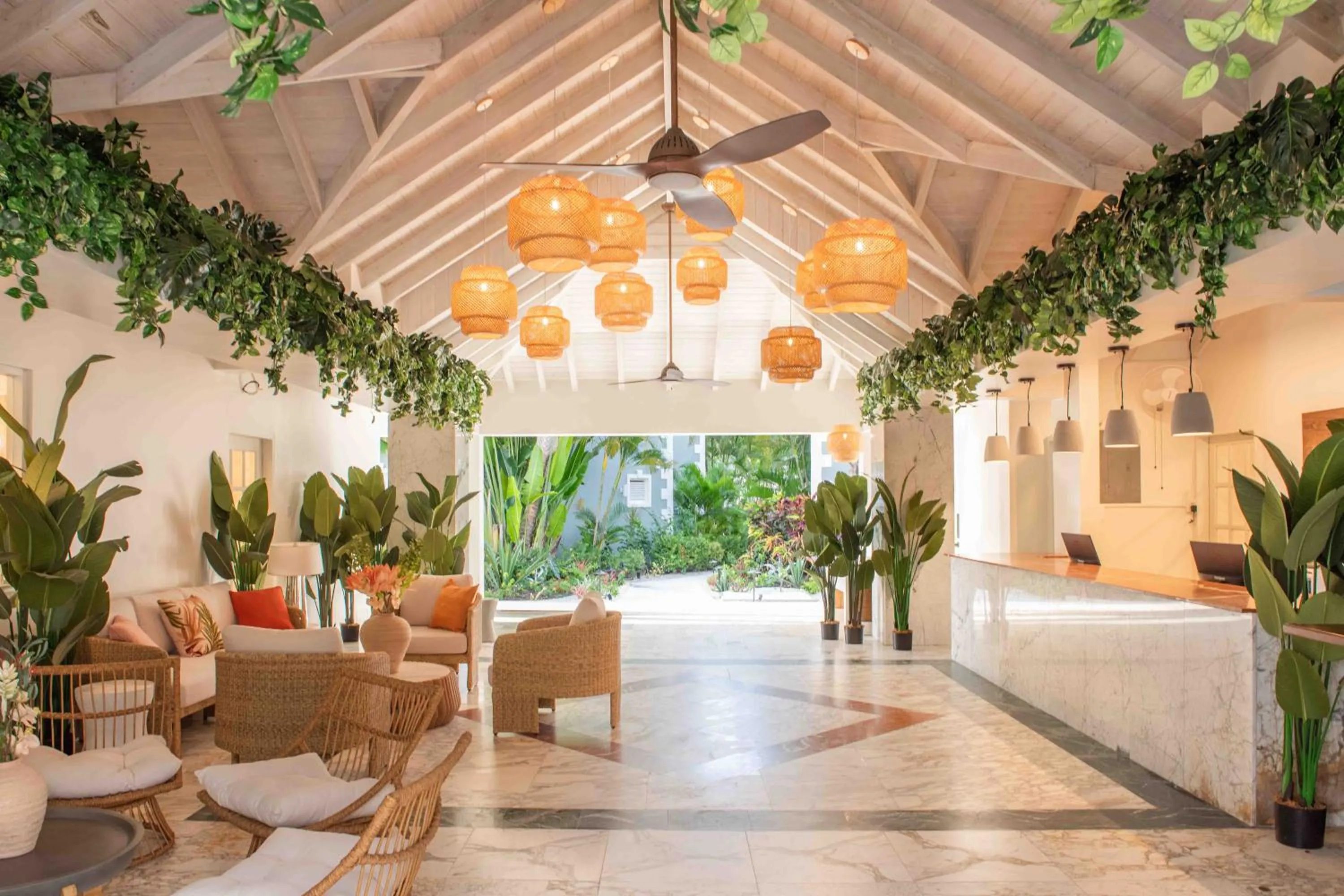 Lobby or reception in South Point Hotel Inc