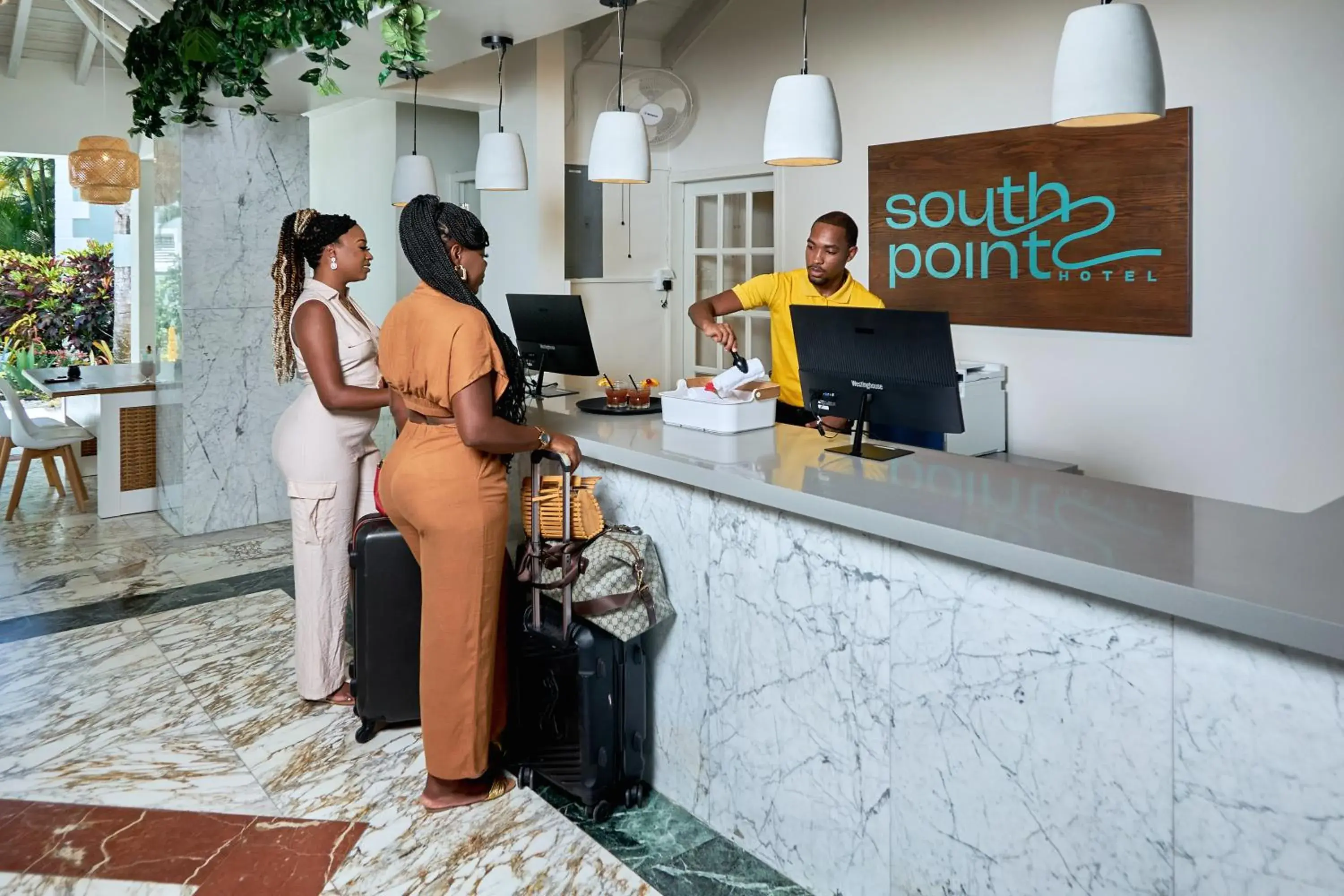 Lobby or reception in South Point Hotel Inc Lobby or reception in South Point Hotel Inc