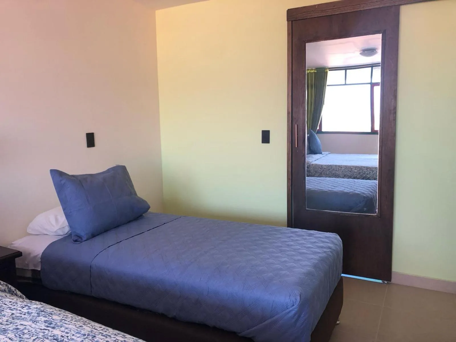 Bed in Hotel Cabañas San Cayetano