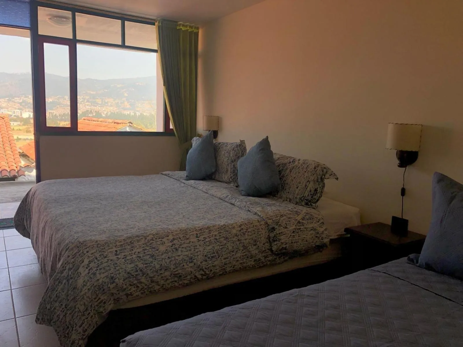 Bed in Hotel Cabañas San Cayetano