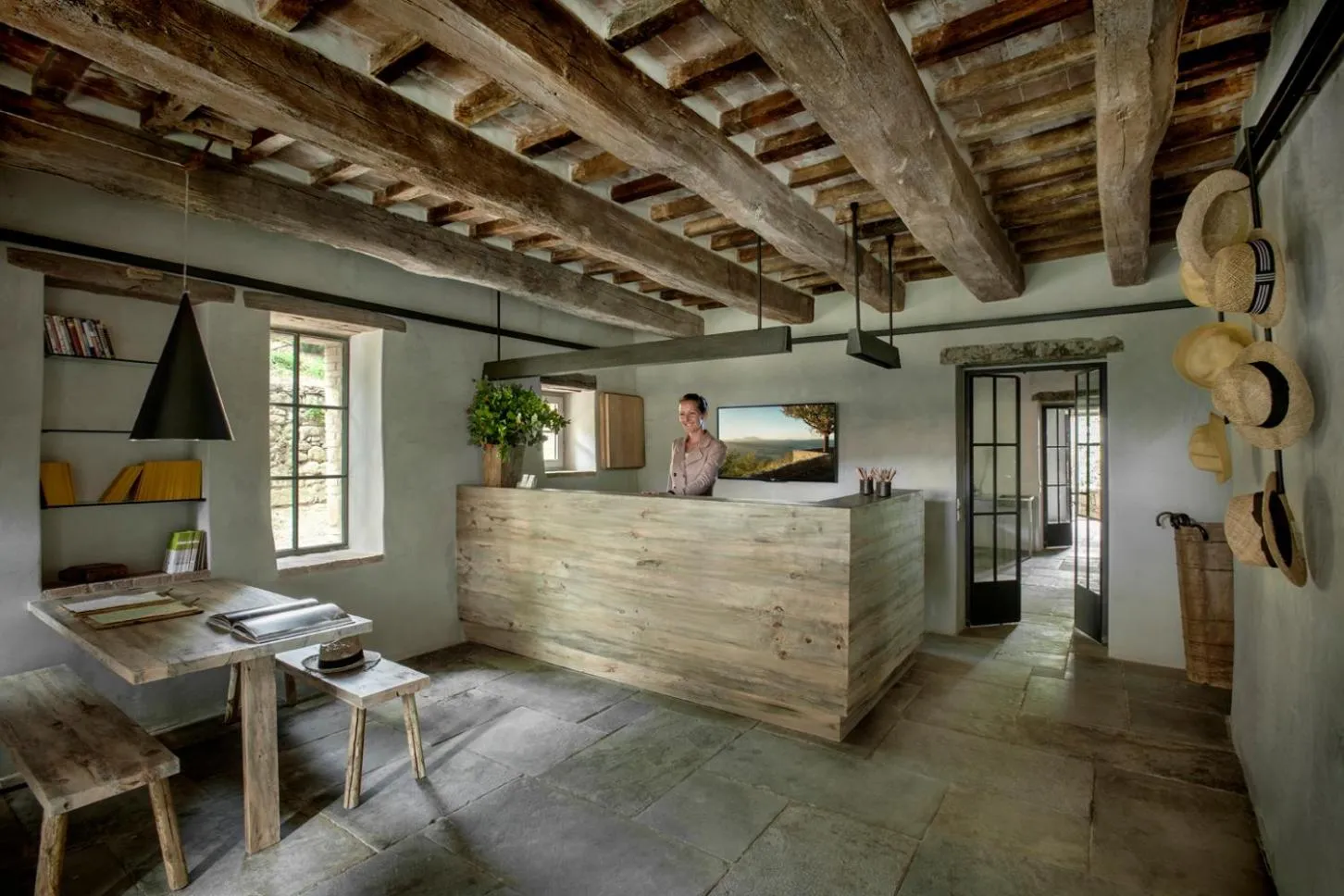 Lobby or reception in Monteverdi Tuscany