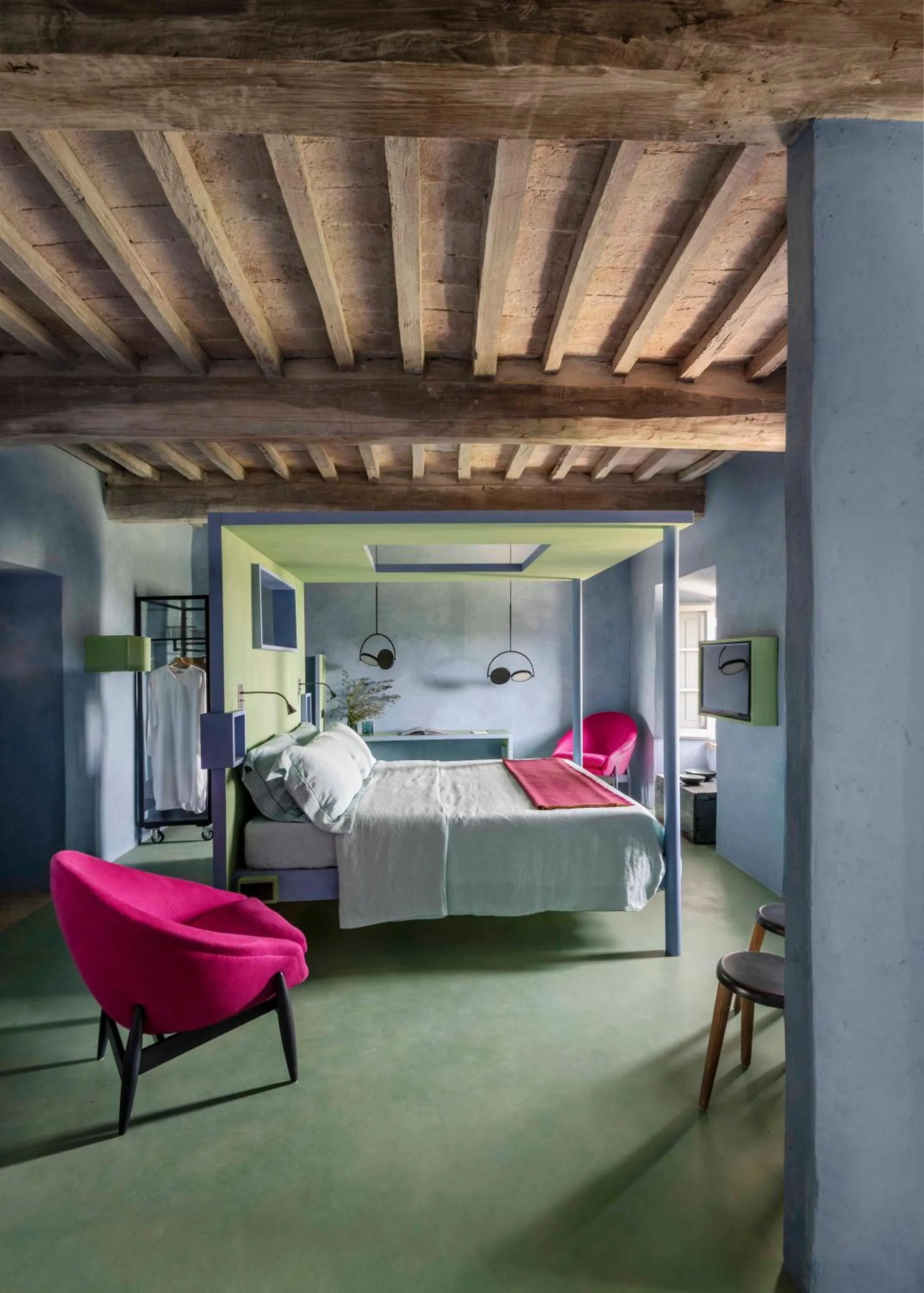 Bedroom, Bed in Monteverdi Tuscany