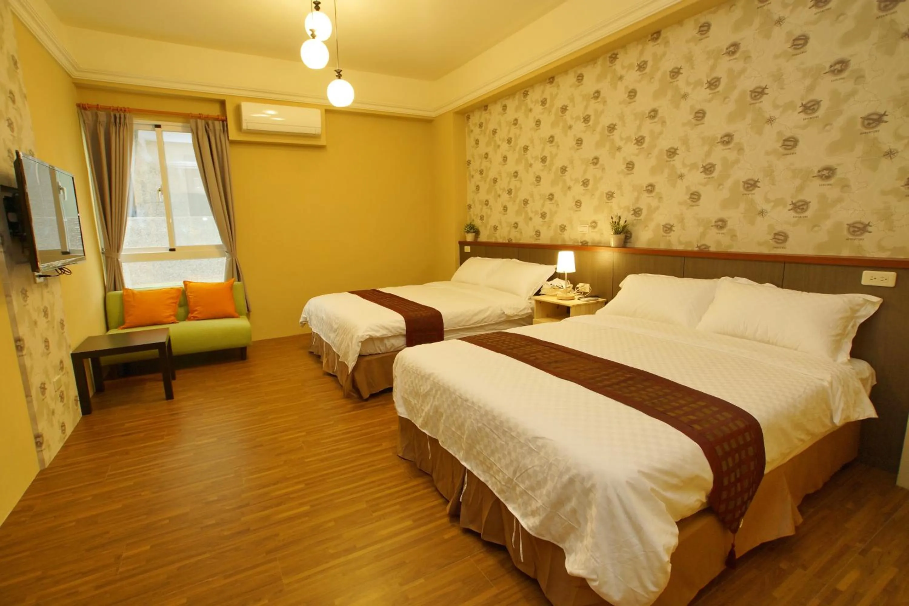 Bed in 輕旅小站 Soft Travel Hostel