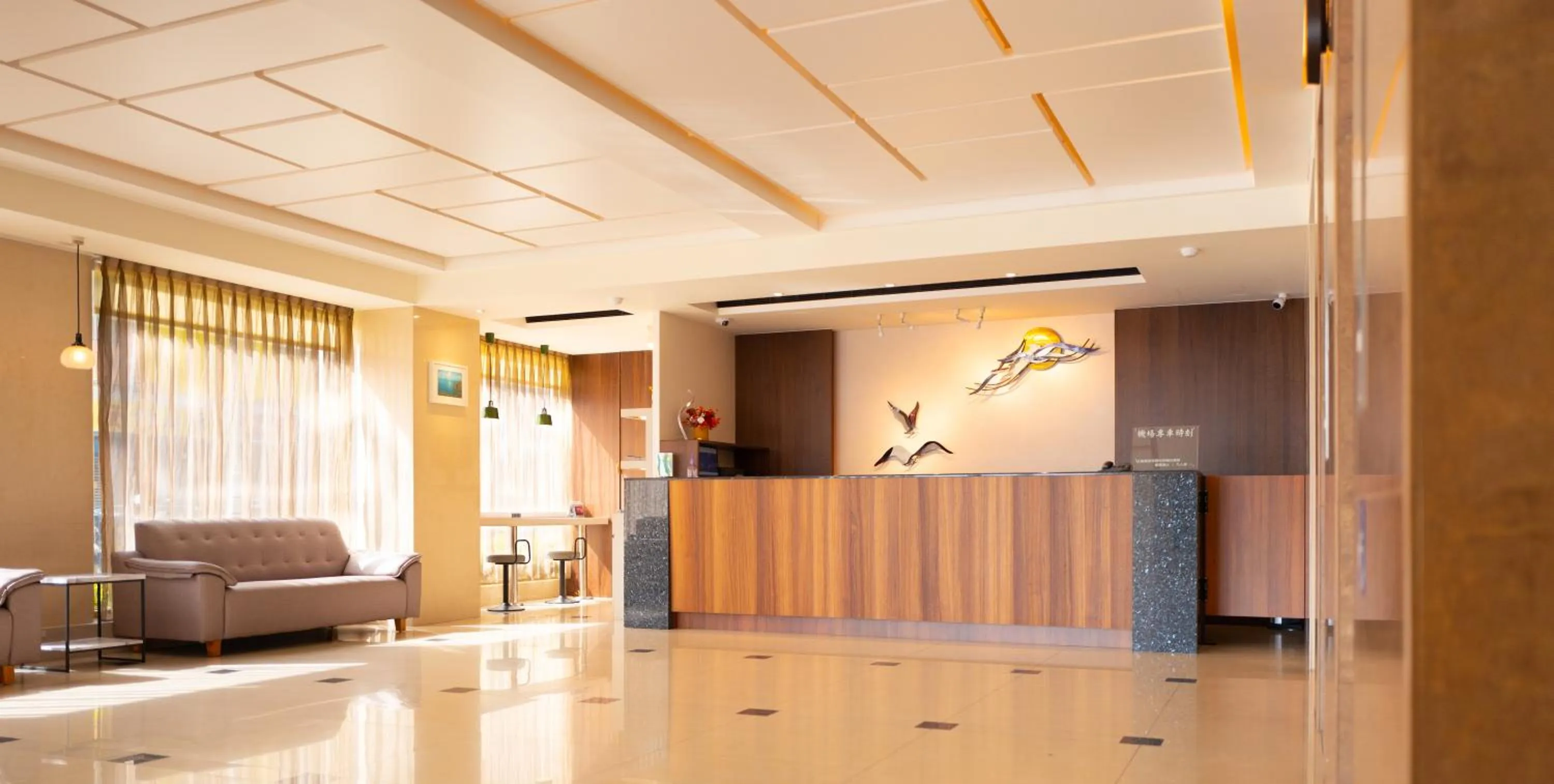 Lobby or reception in Bowa Hotel Penghu