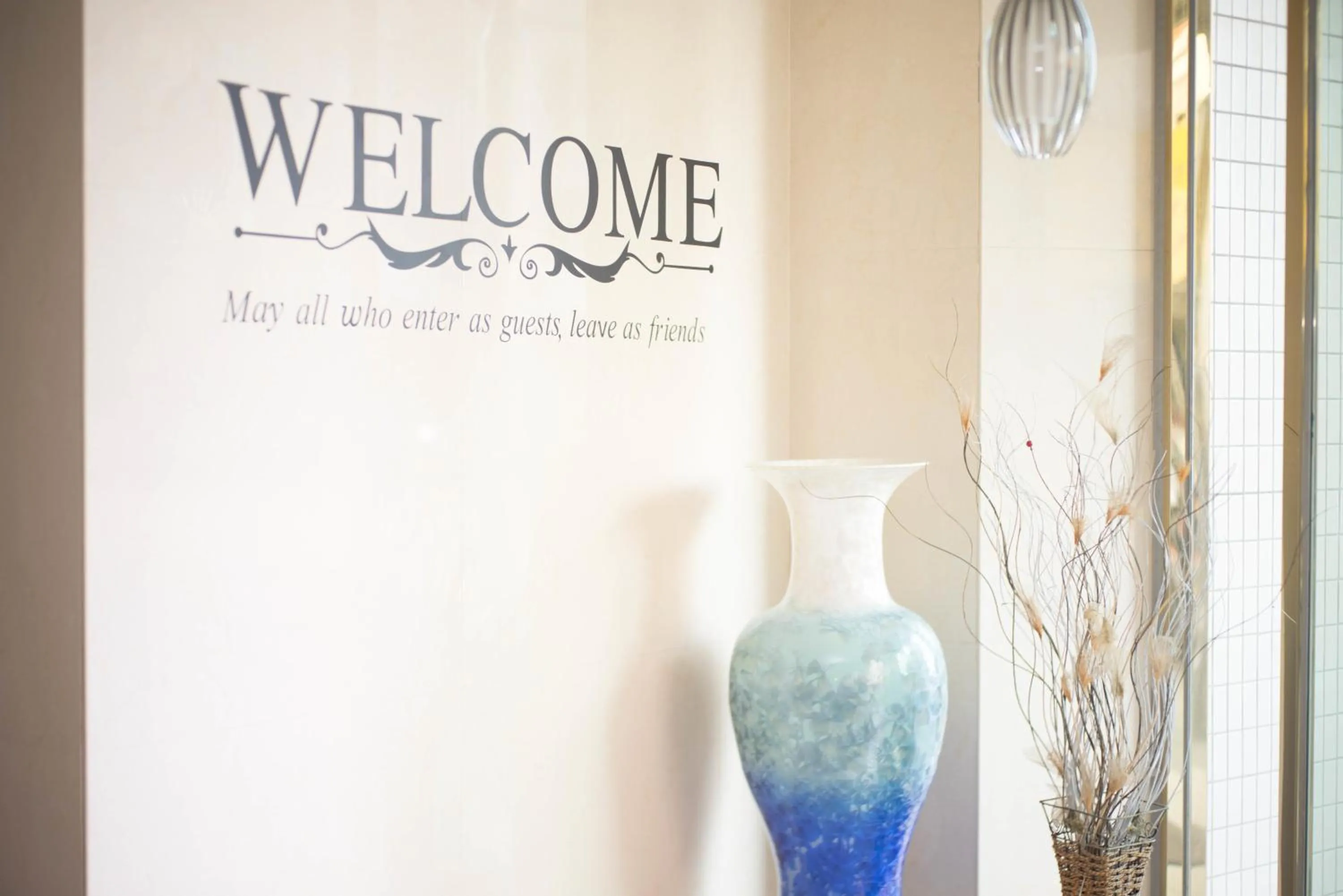 Decorative detail in Bowa Hotel Penghu