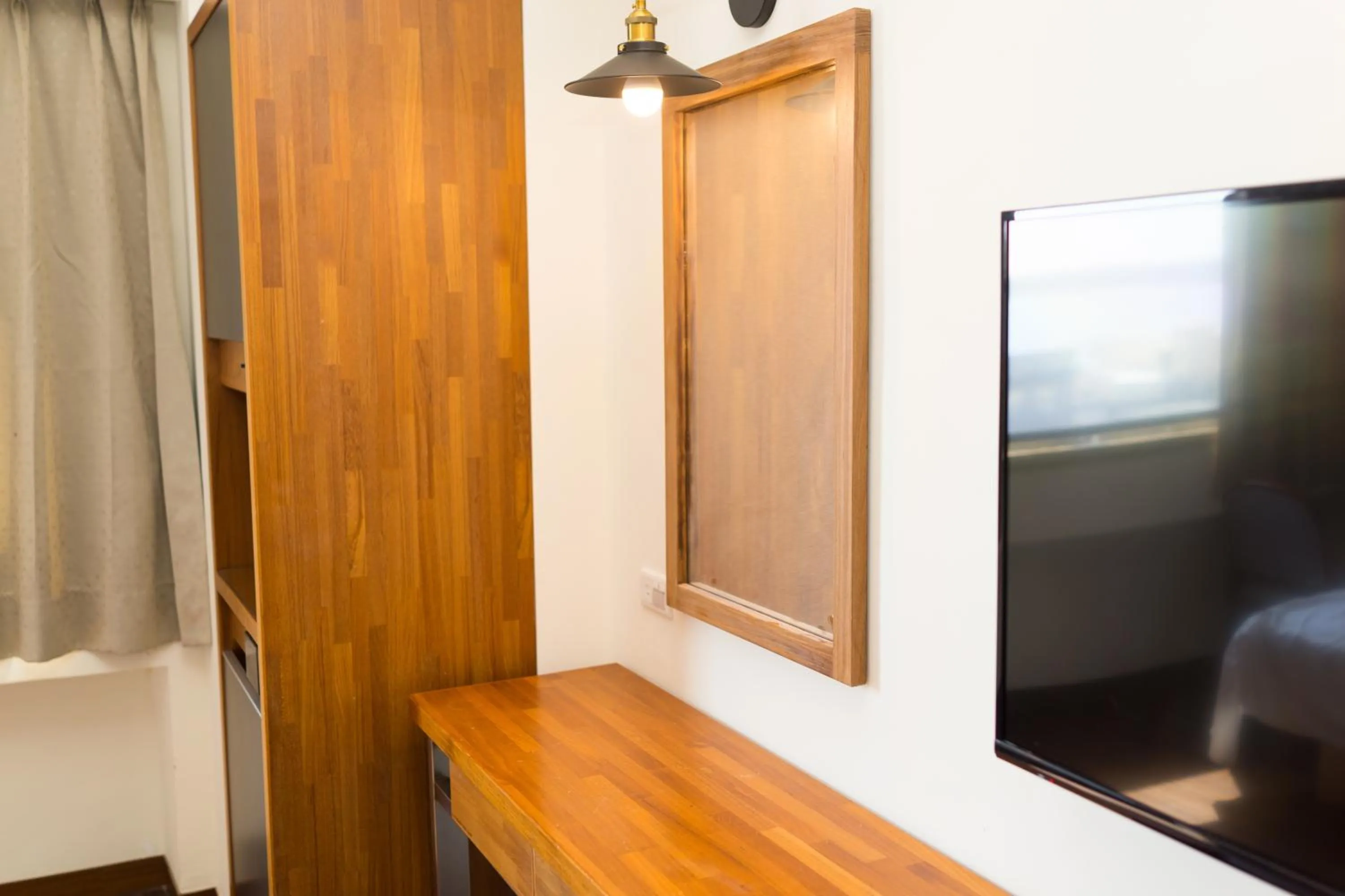 Communal lounge/ TV room in Bowa Hotel Penghu