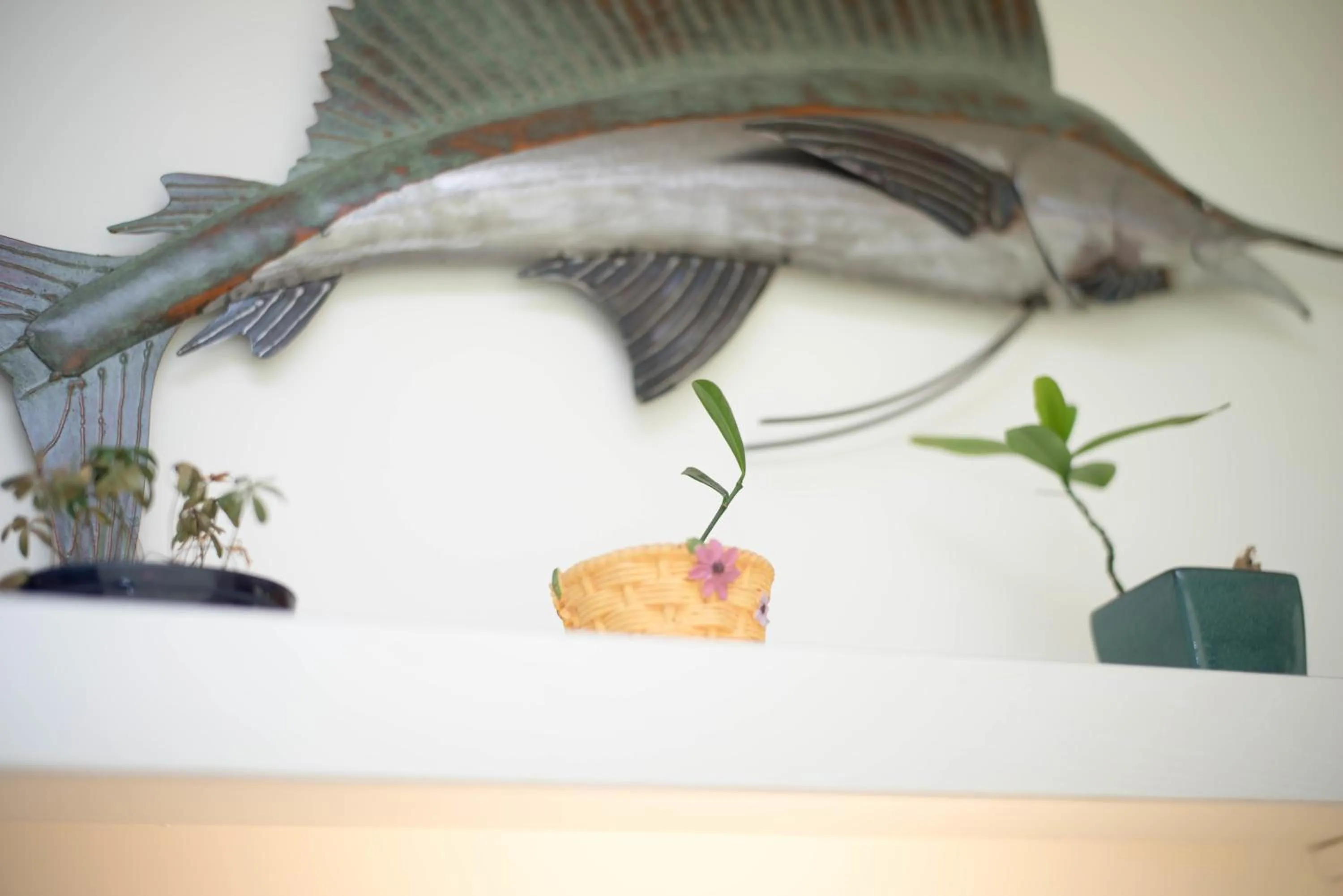 Decorative detail in Bowa Hotel Penghu