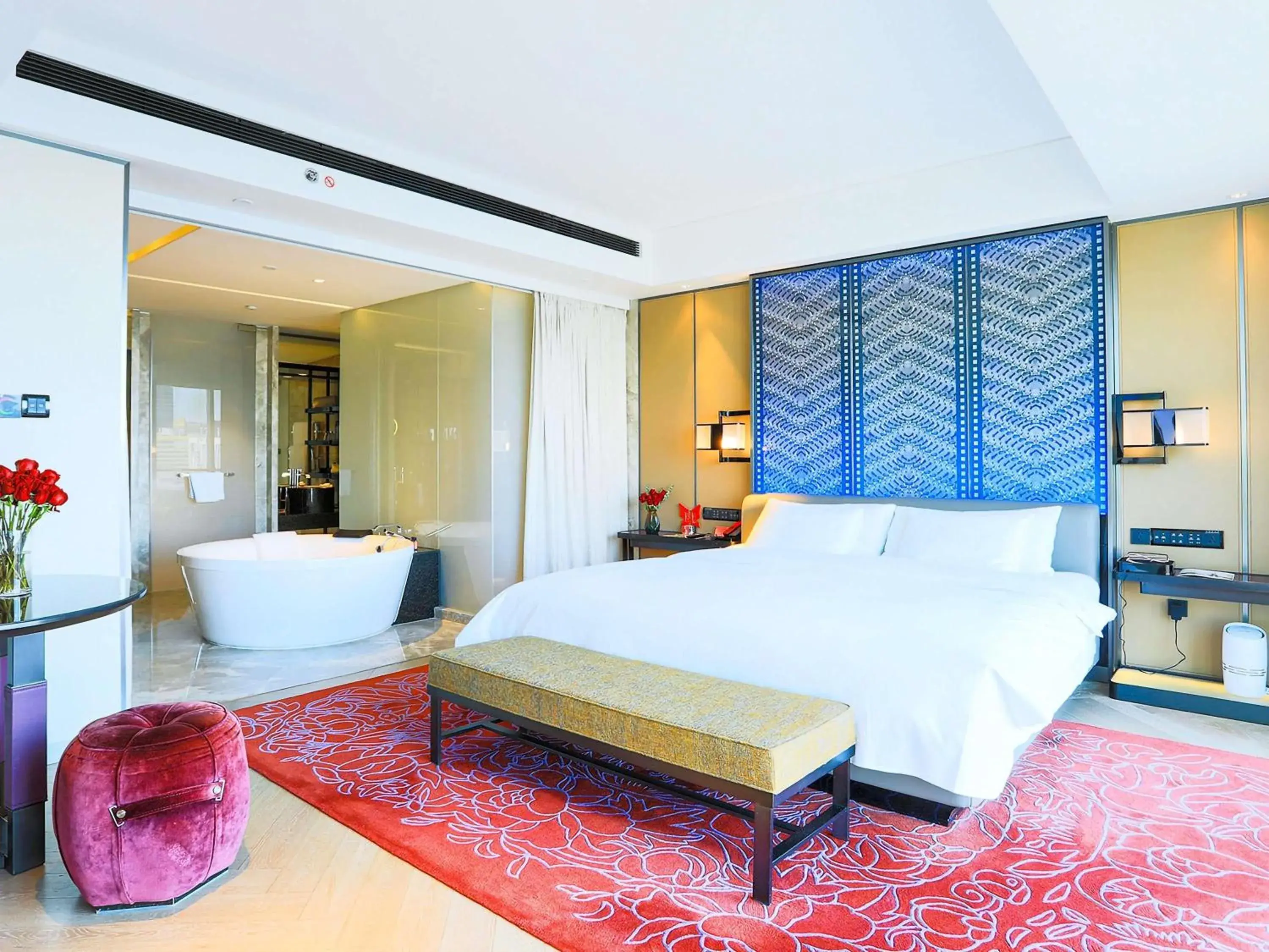 Bedroom, Bed in Sofitel Beijing Central Bedroom, Bed in Sofitel Beijing Central