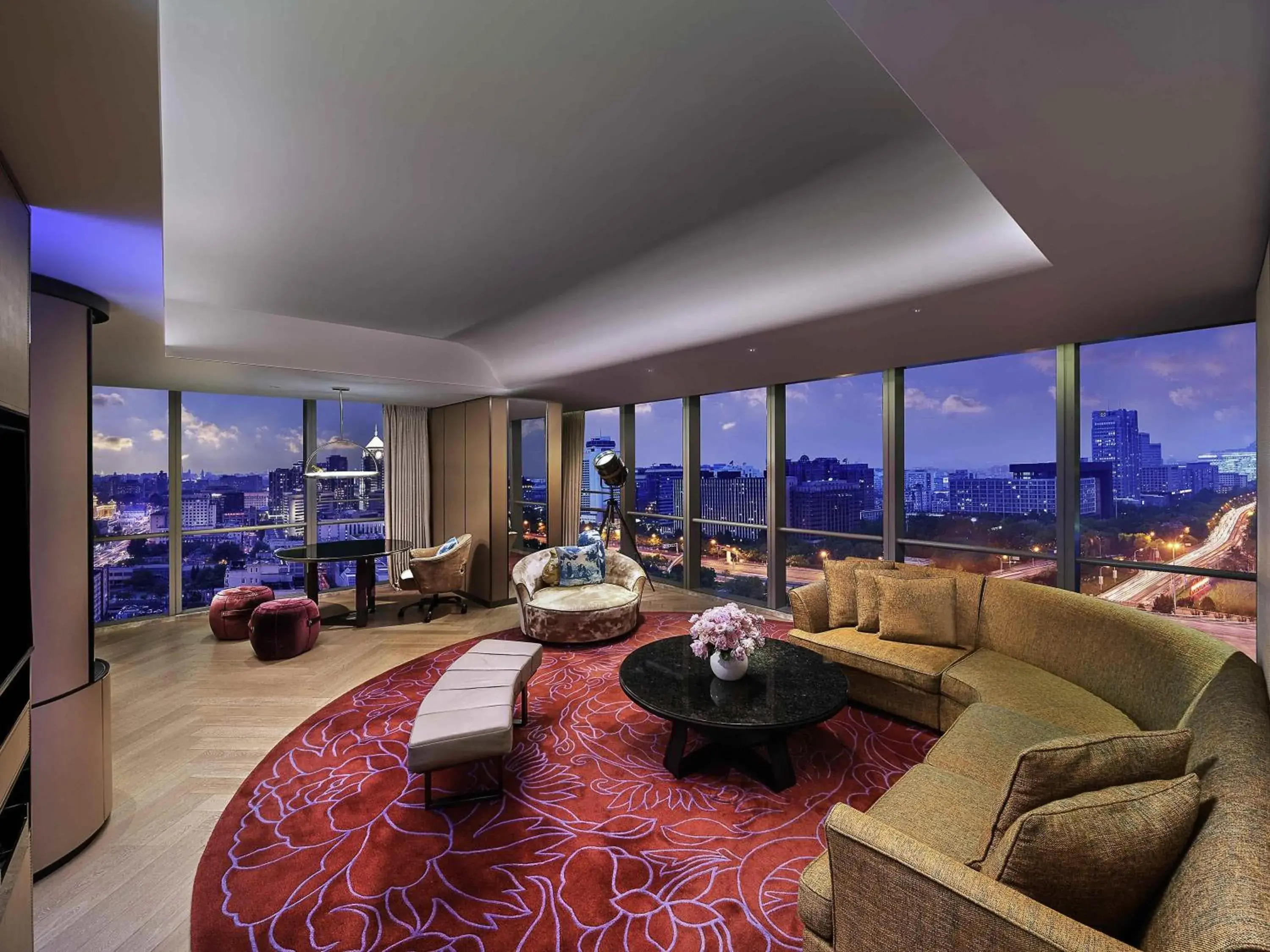 Photo of the whole room in Sofitel Beijing Central Photo of the whole room in Sofitel Beijing Central