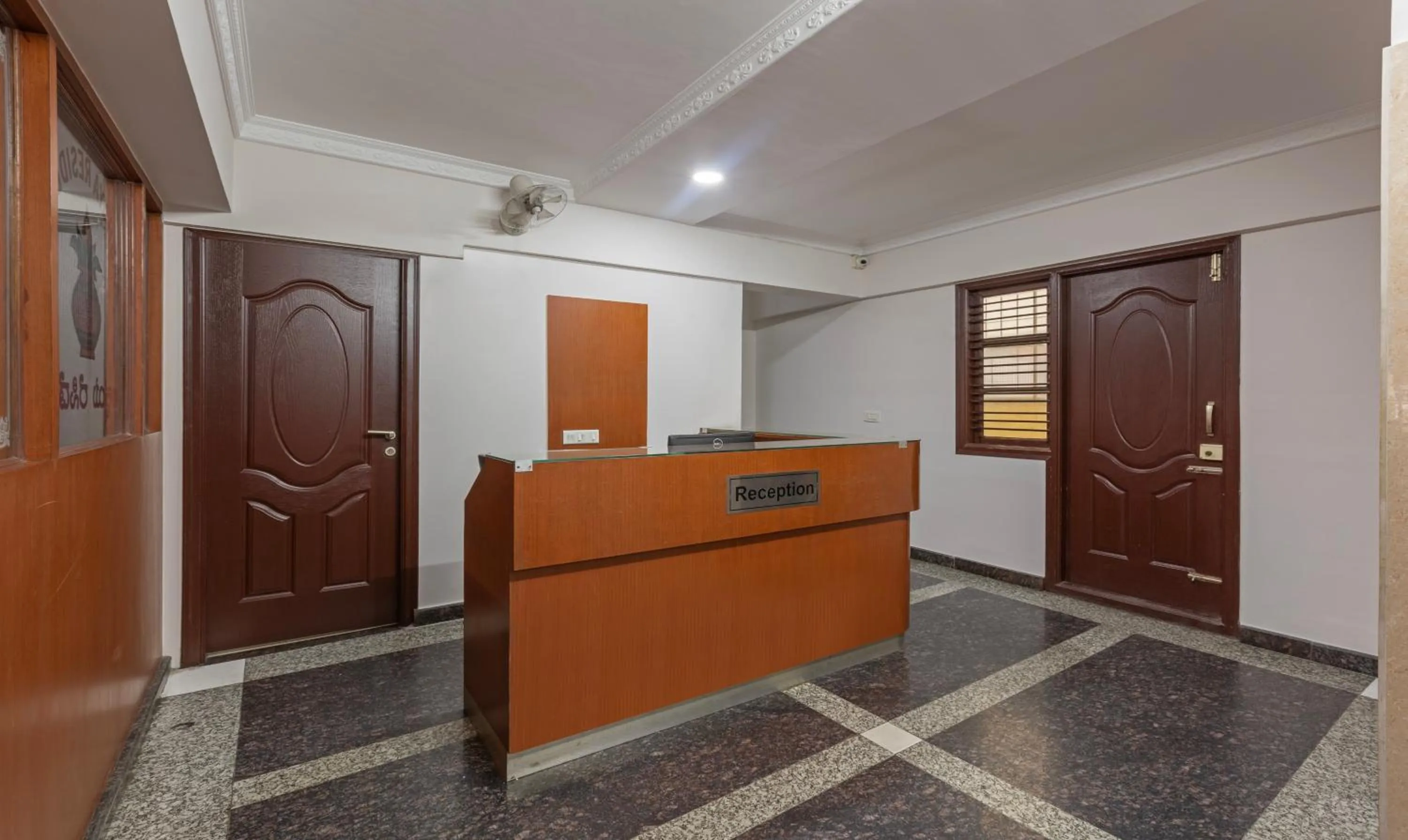 Lobby or reception in Treebo Akshaya Residency