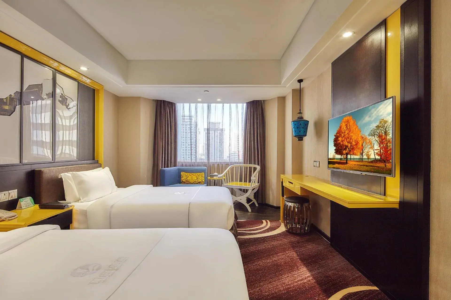 Business Twin Room in Insail Hotels -Huanshi Road Taojin Metro Station Guangzhou- Free shuttle bus for Canton Fair Business Twin Room in Insail Hotels -Huanshi Road Taojin Metro Station Guangzhou- Free shuttle bus for Canton Fair