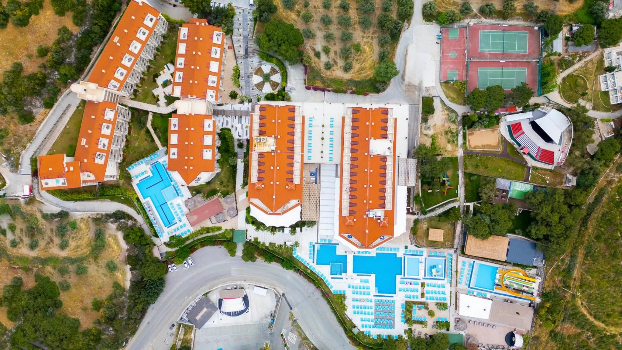 Bird's eye view in Ramada Resort Kusadasi & Golf