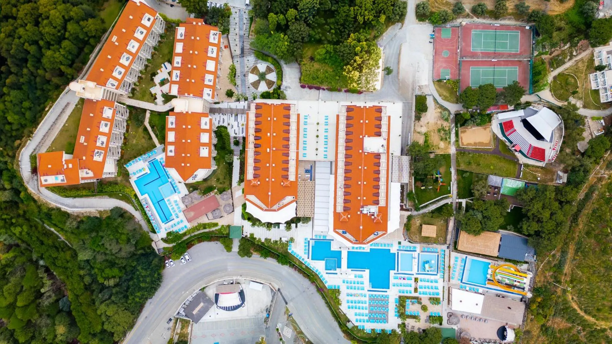 Bird's eye view in Ramada Resort Kusadasi & Golf