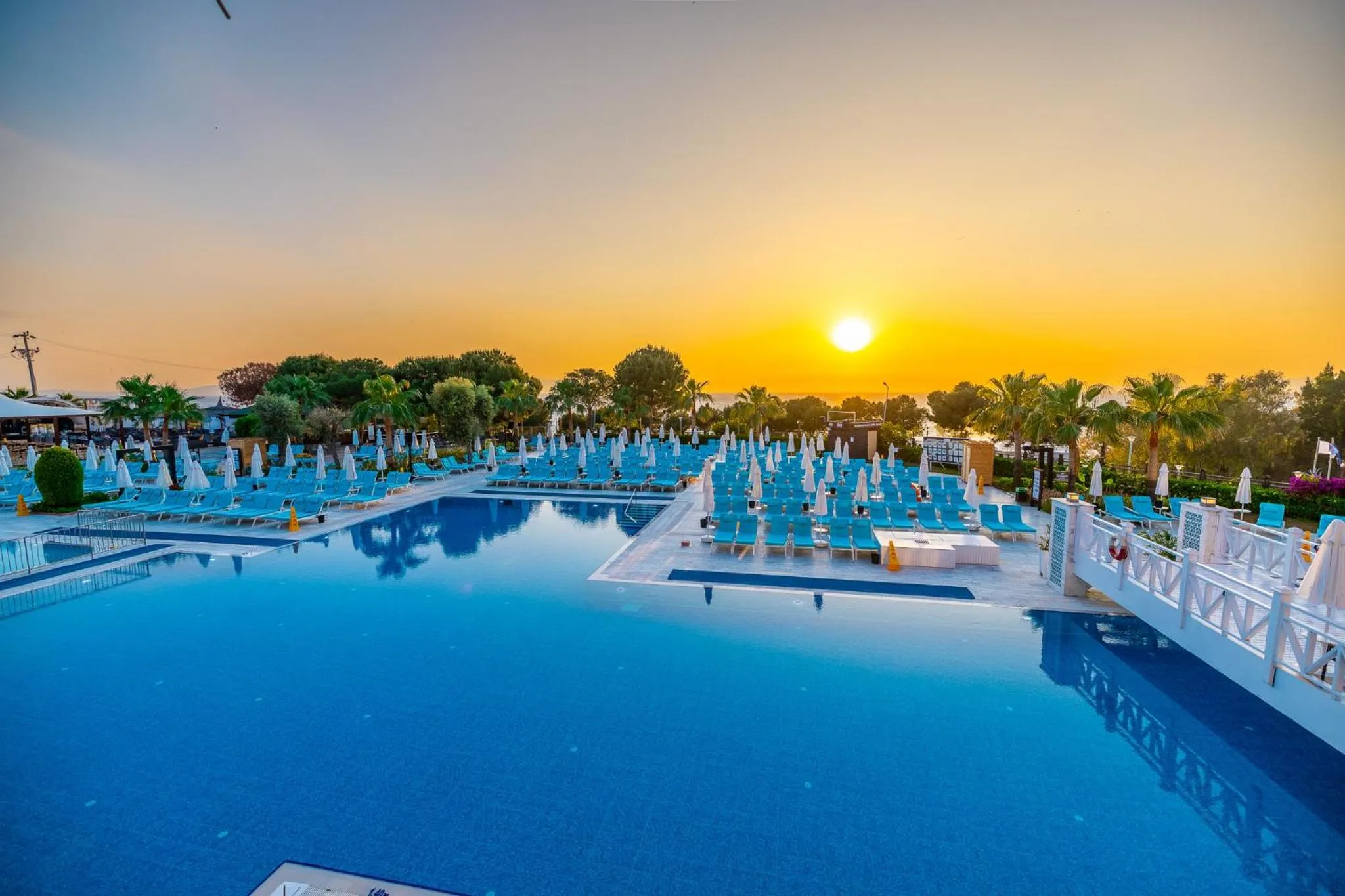 Pool view in Ramada Resort Kusadasi & Golf