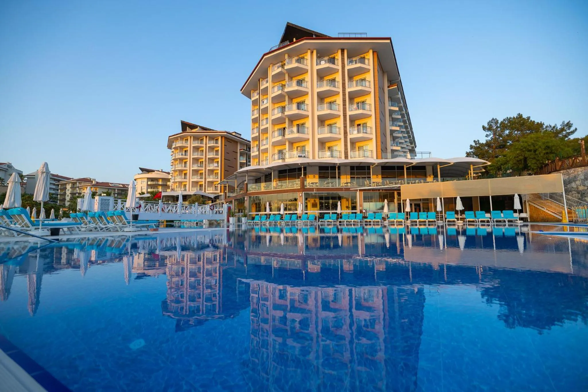Pool view in Ramada Resort Kusadasi & Golf