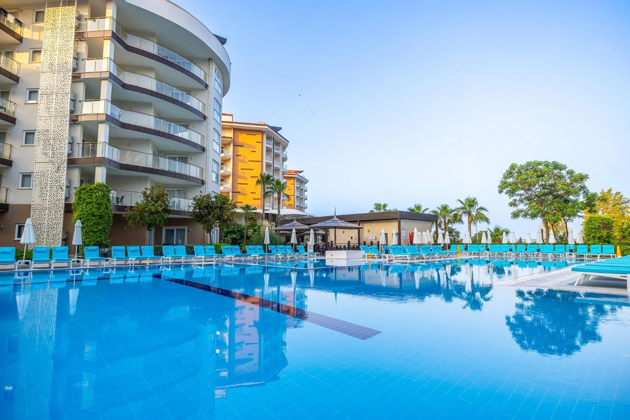 Pool view in Ramada Resort Kusadasi & Golf