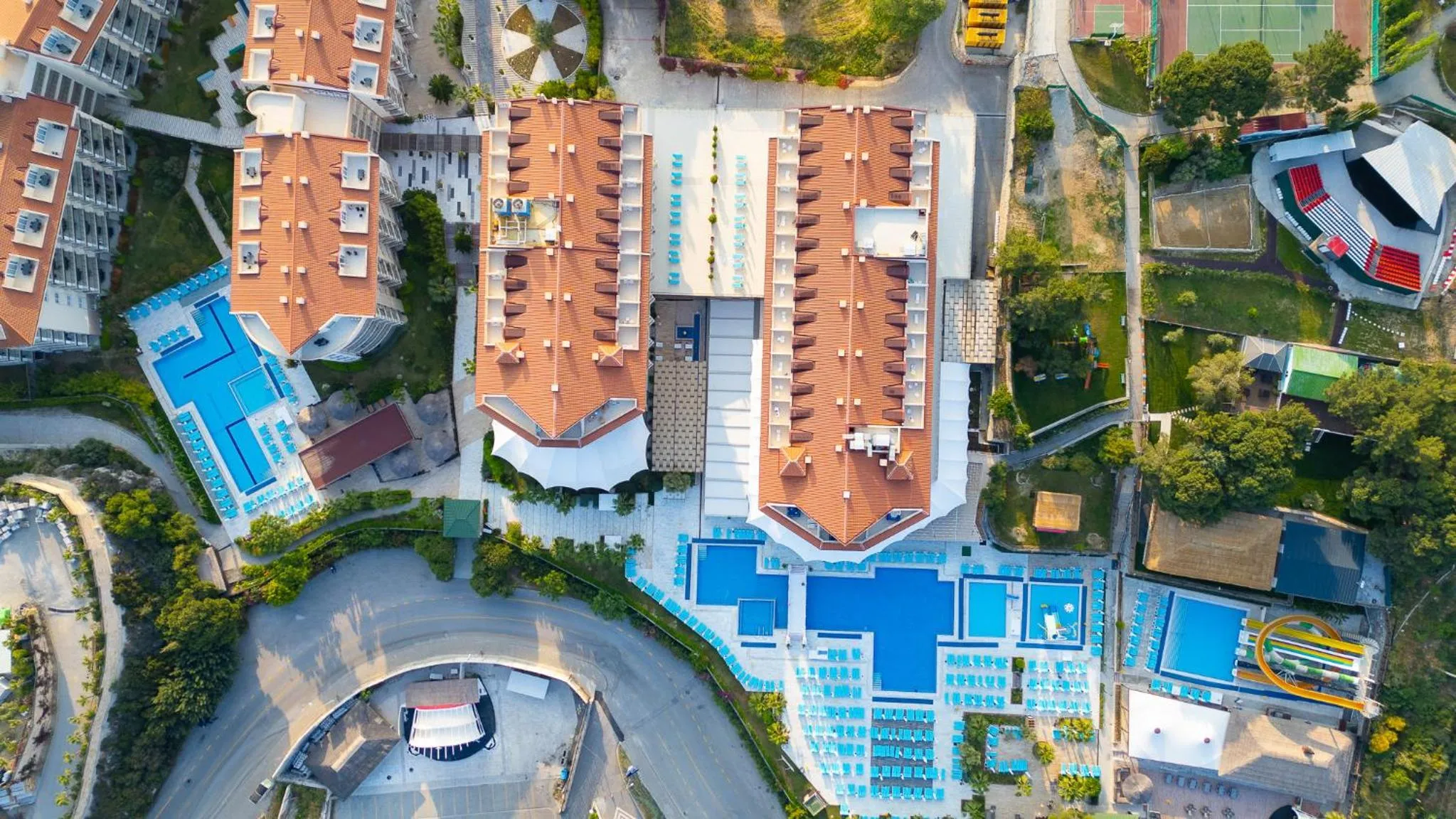 Bird's eye view in Ramada Resort Kusadasi & Golf