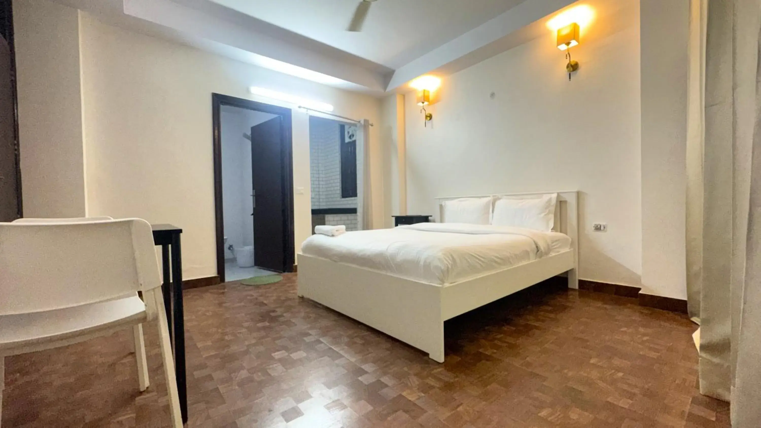 Bed in Hotel Kundan Palace Bed in Hotel Kundan Palace