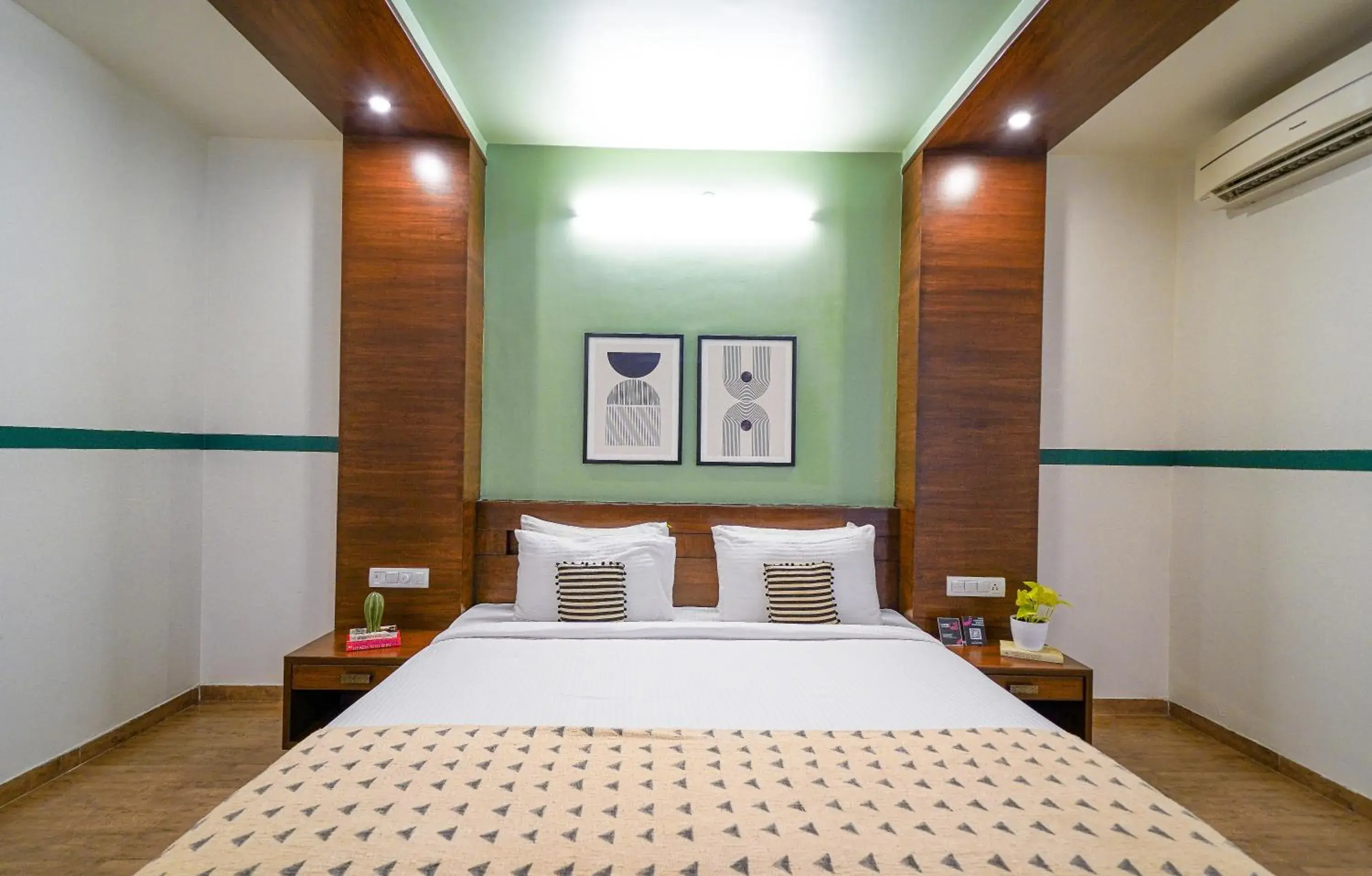 Bed in Olive Hotel Electronic City by Embassy Group Bed in Olive Hotel Electronic City by Embassy Group