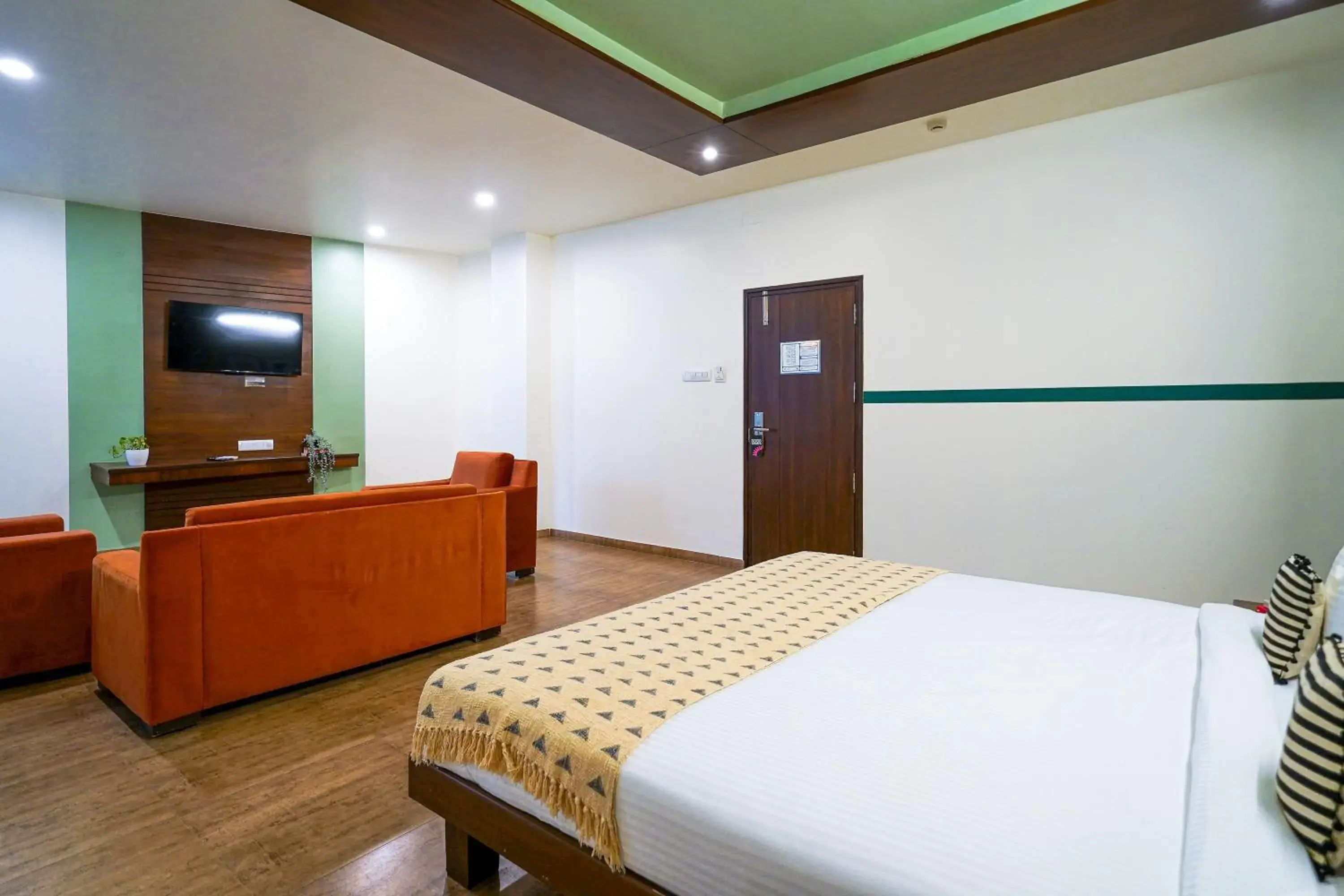 Bed in Olive Hotel Electronic City by Embassy Group Bed in Olive Hotel Electronic City by Embassy Group