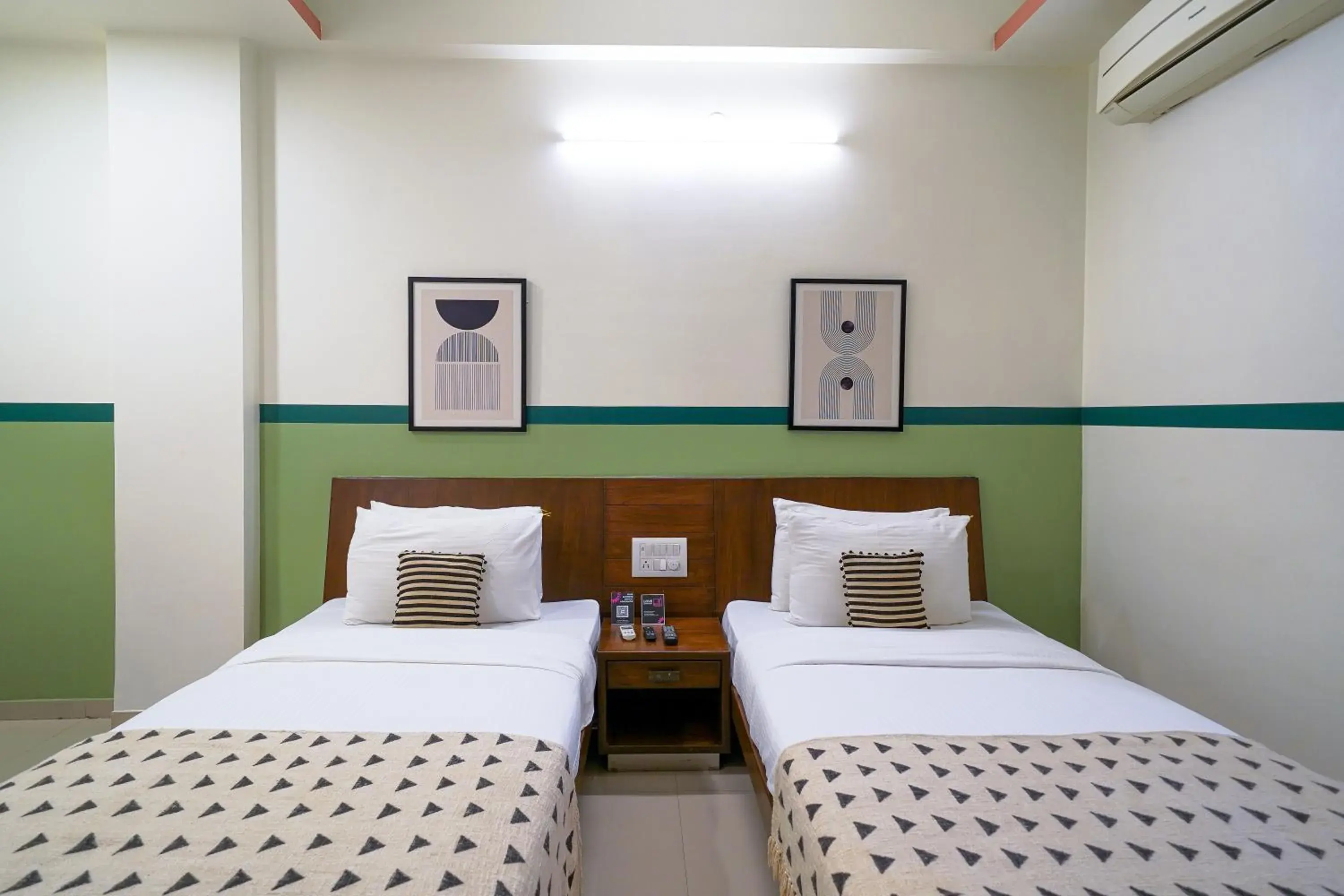 Bed in Olive Hotel Electronic City by Embassy Group Bed in Olive Hotel Electronic City by Embassy Group