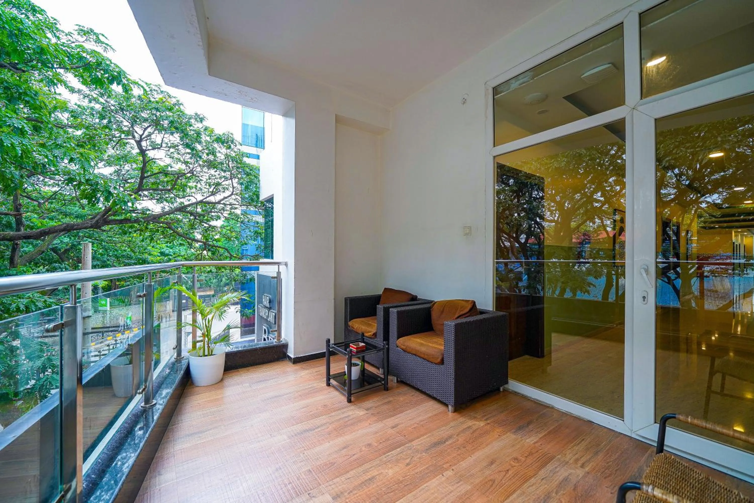 Balcony/Terrace in Olive Hotel Electronic City by Embassy Group