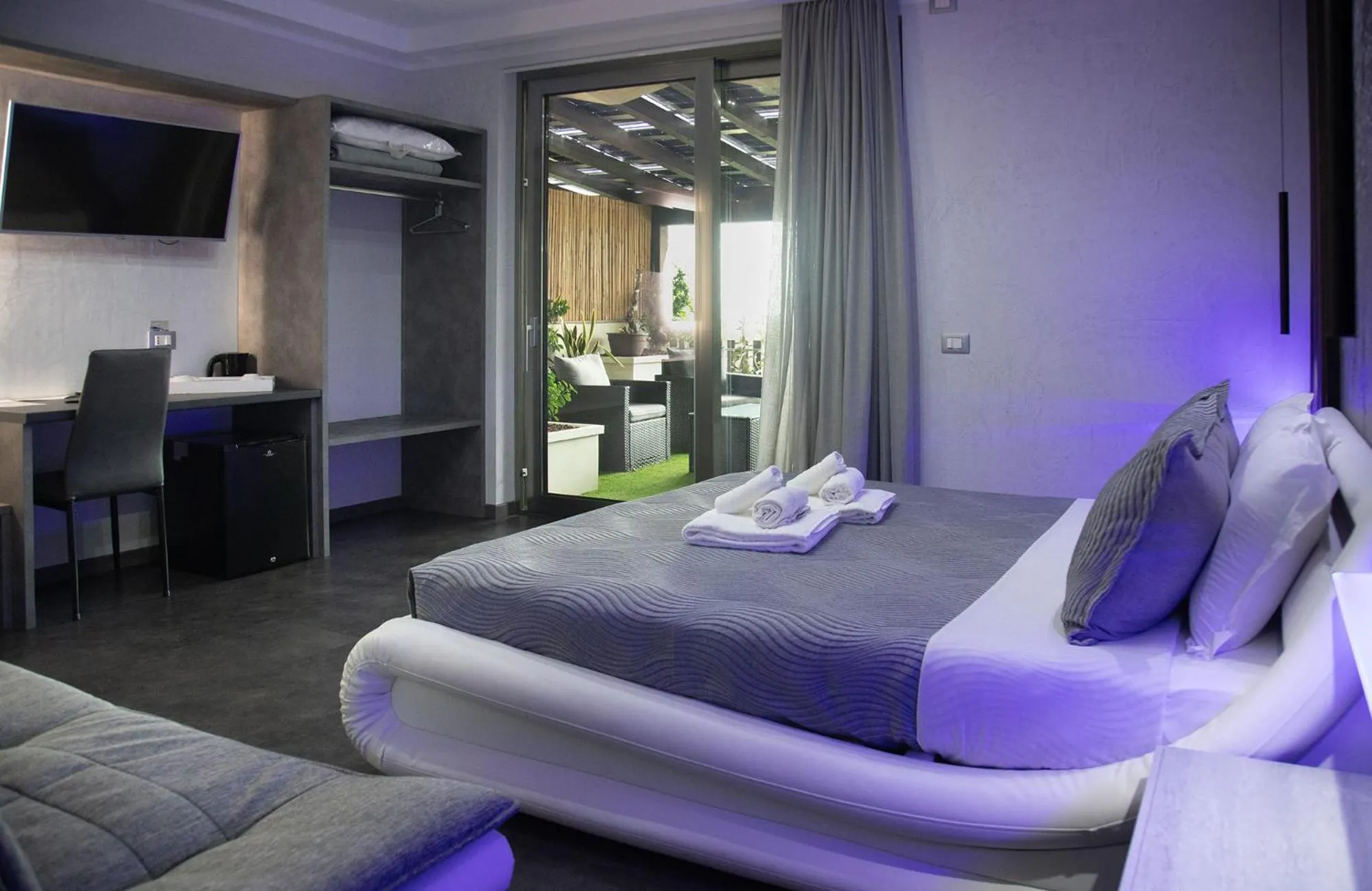 Bedroom, Bed in Residence Villa Rosa dei Venti