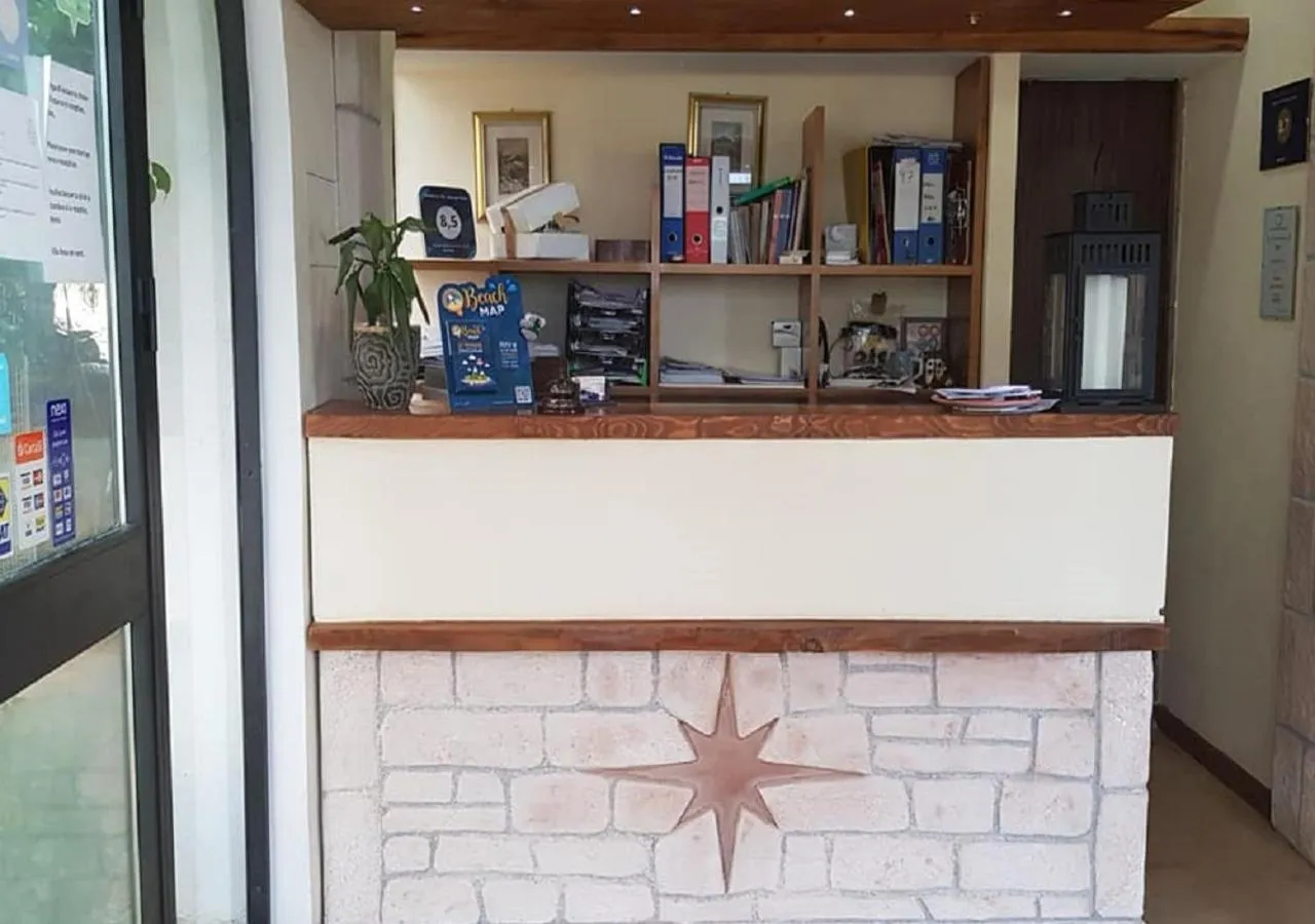 Lobby or reception in Residence Villa Rosa dei Venti