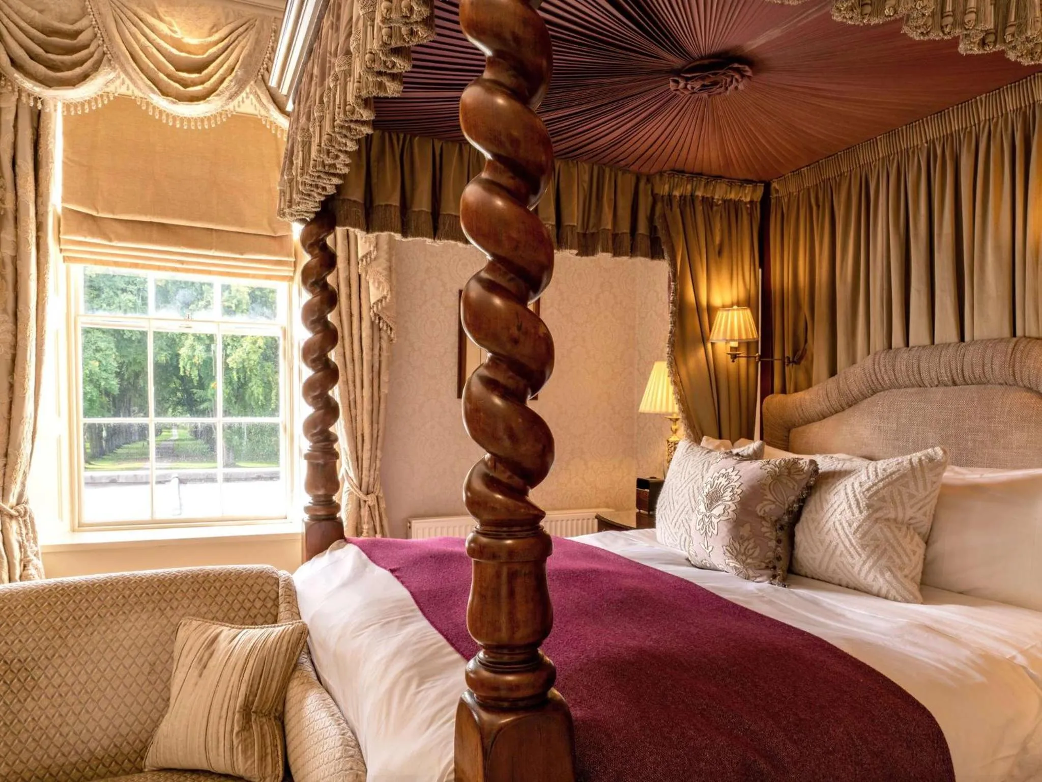 Bed in Lucknam Park, Emblems Collection