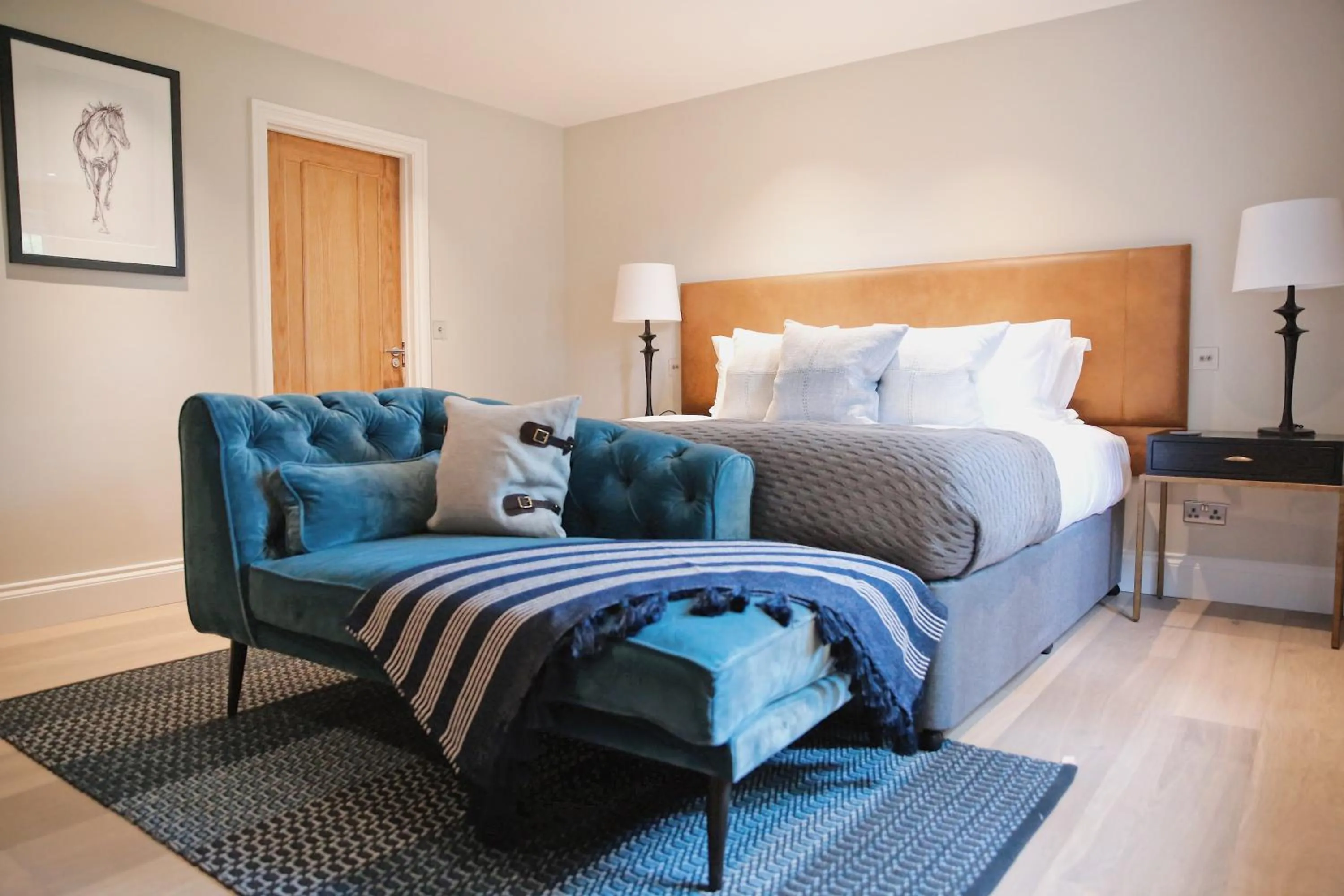 Bed in Lucknam Park, Emblems Collection