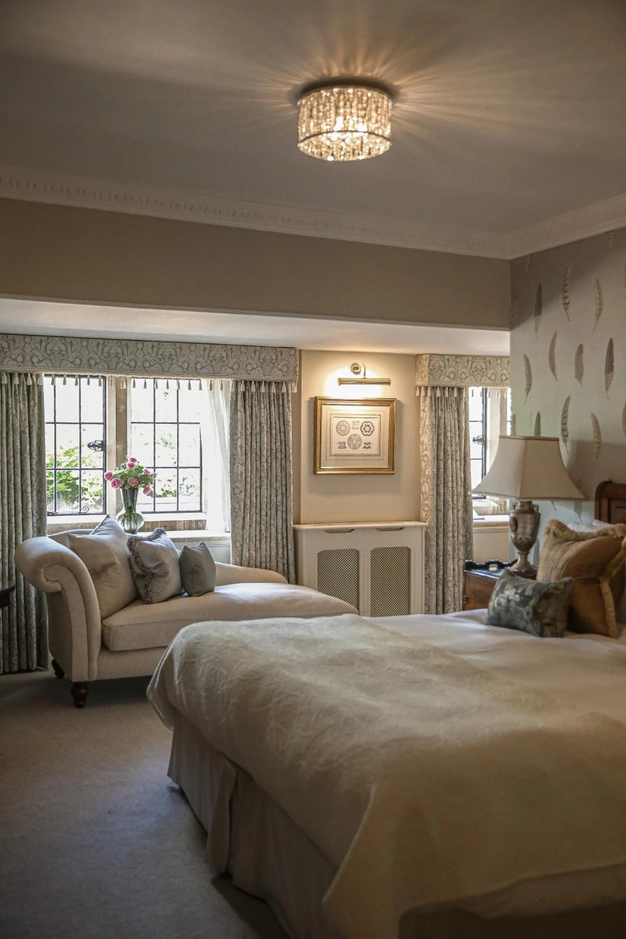 Bed in Lucknam Park, Emblems Collection