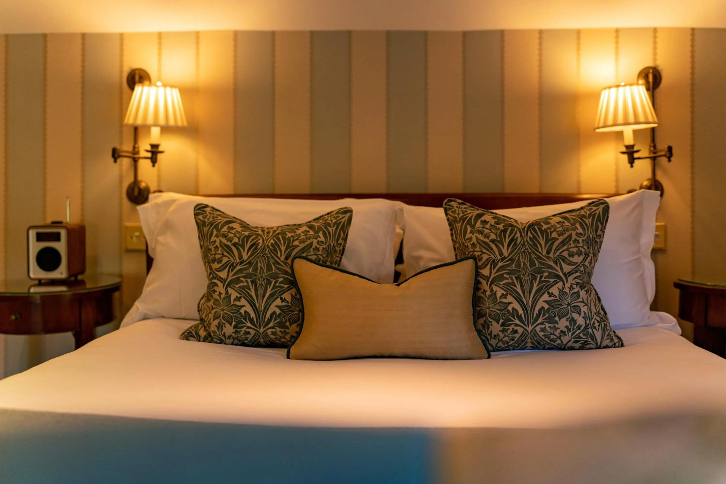 Bed in Lucknam Park, Emblems Collection