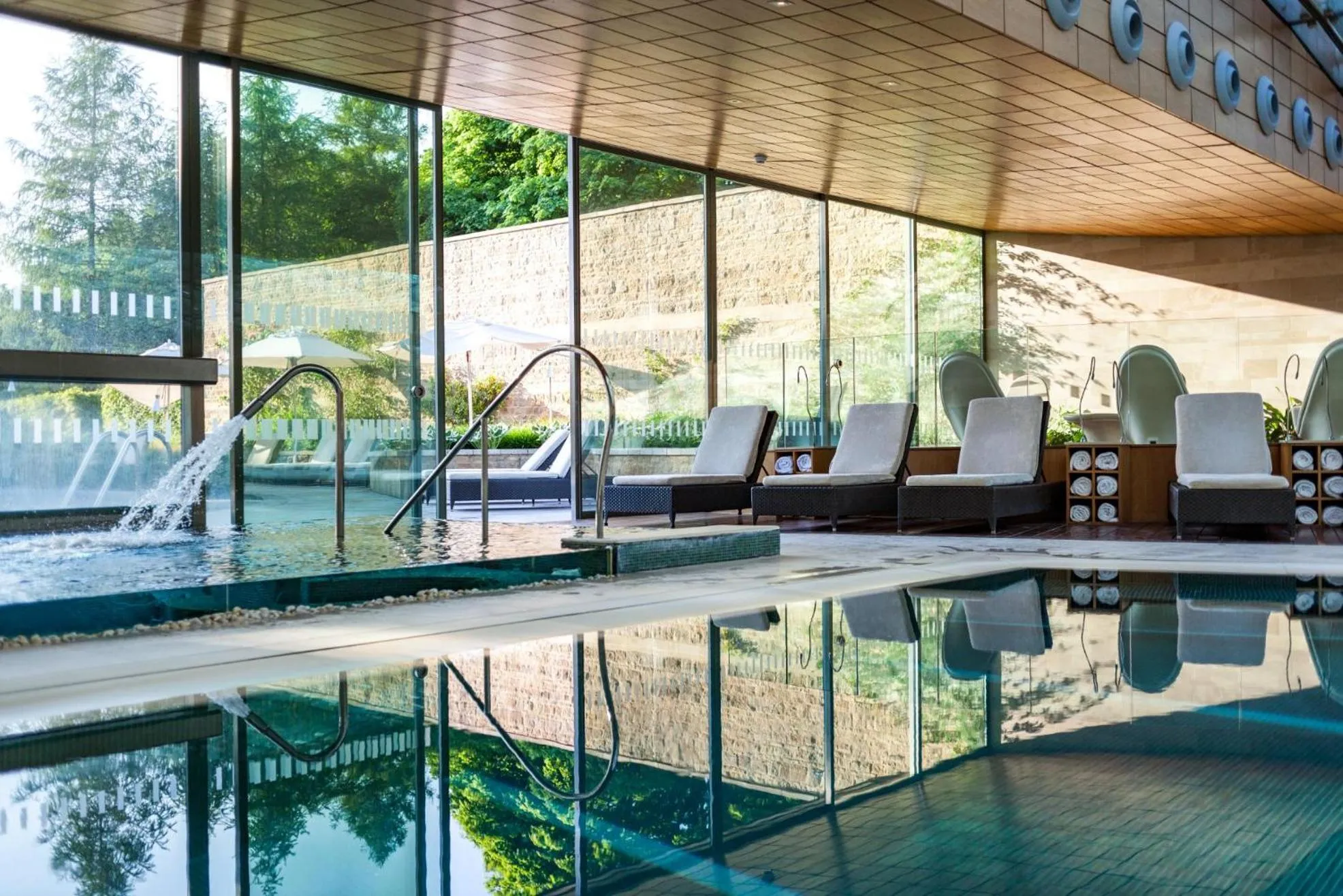 Spa and wellness centre/facilities in Lucknam Park, Emblems Collection