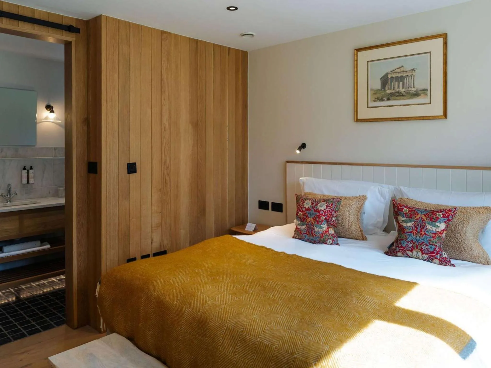 Bedroom, Bed in Lucknam Park, Emblems Collection