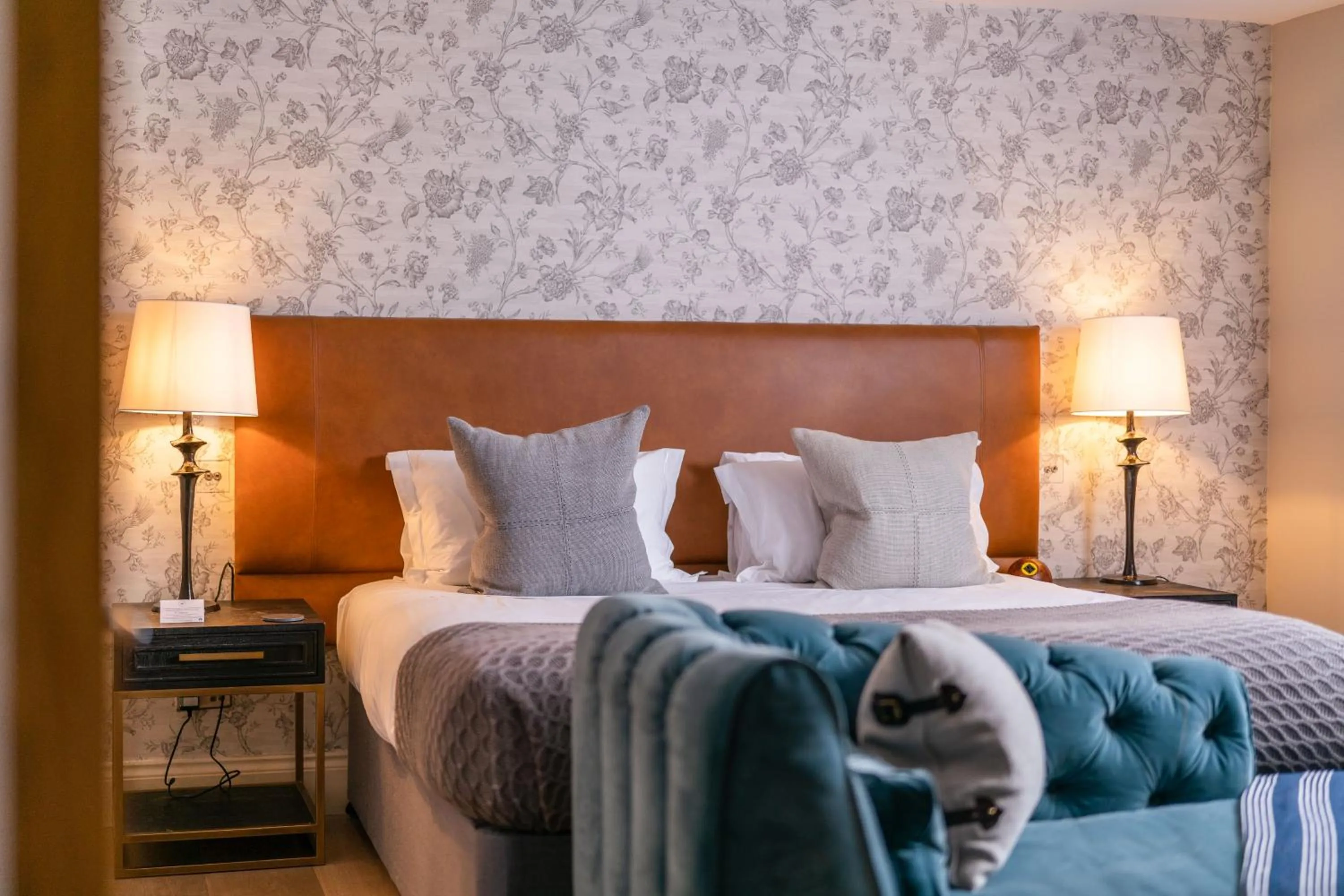 Bed in Lucknam Park, Emblems Collection