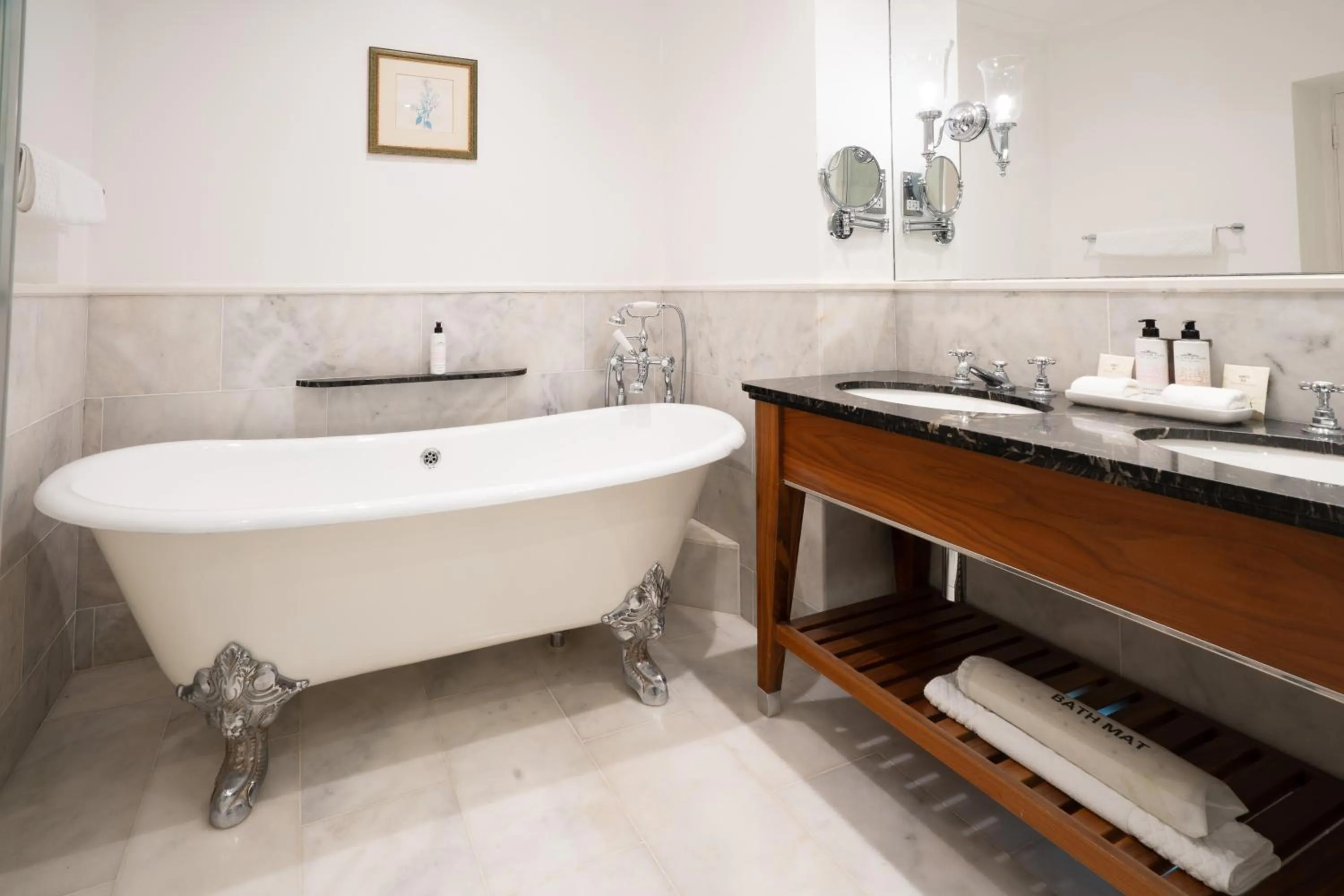 Bathroom in Lucknam Park, Emblems Collection