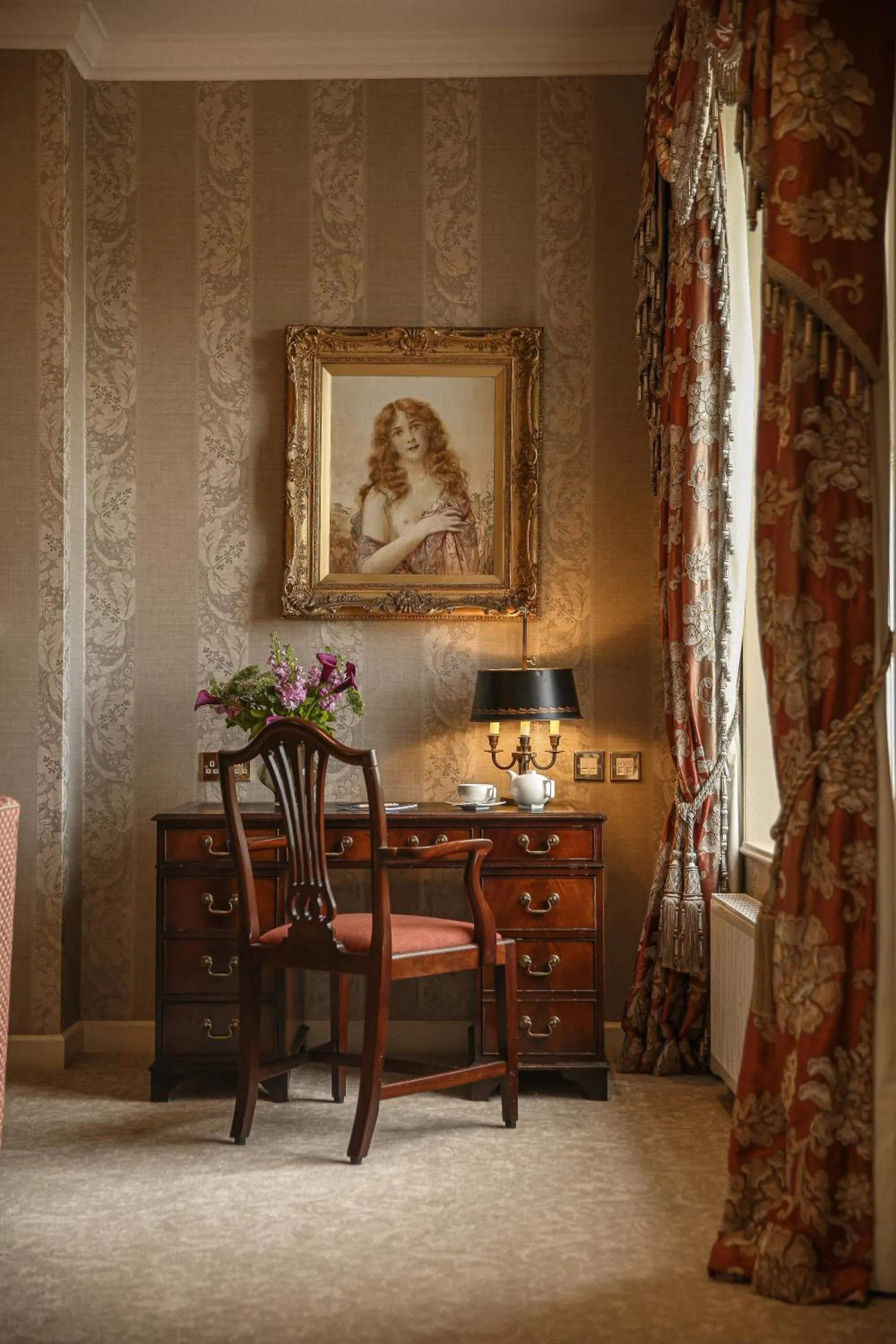 Bedroom in Lucknam Park, Emblems Collection