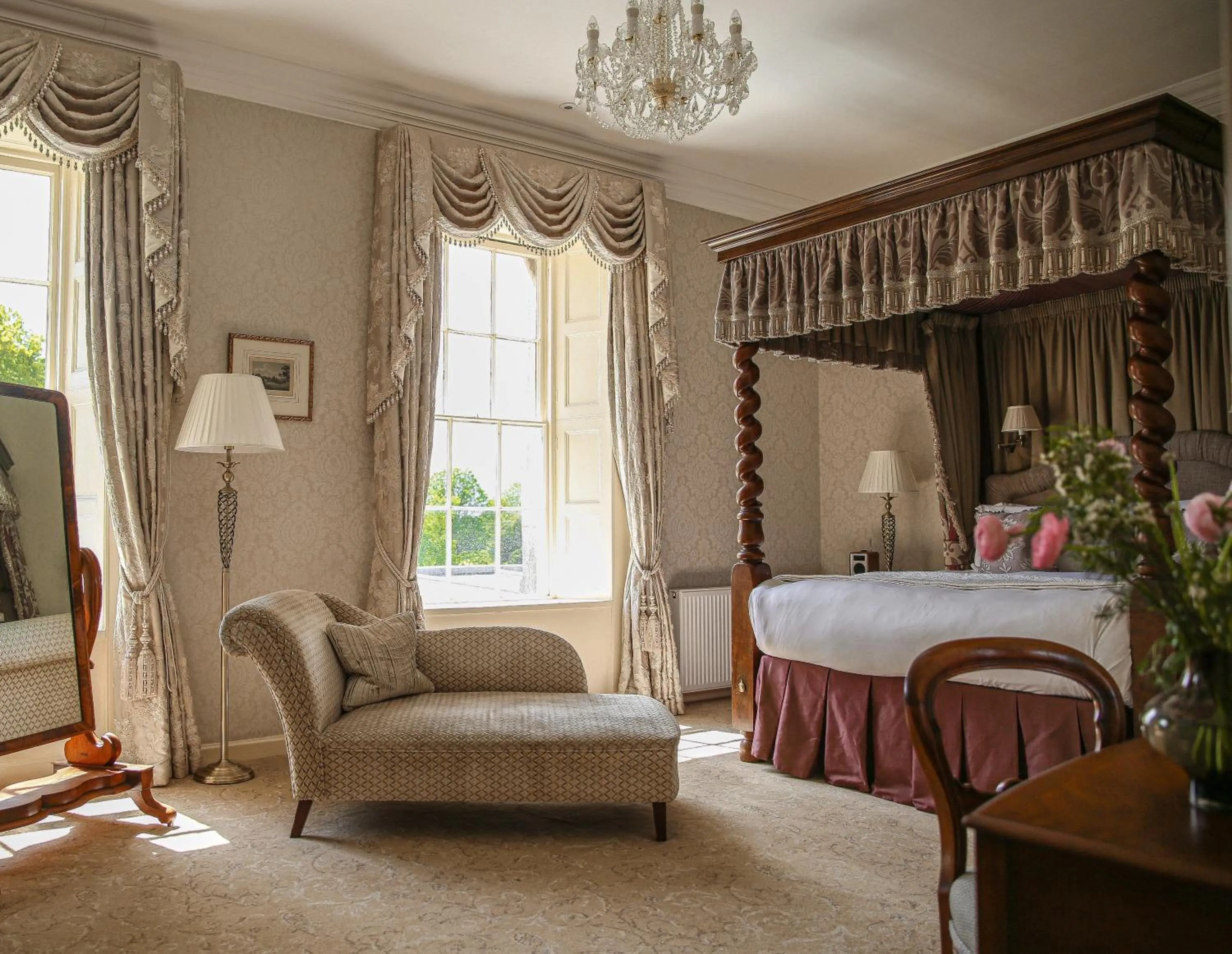 Bed in Lucknam Park, Emblems Collection