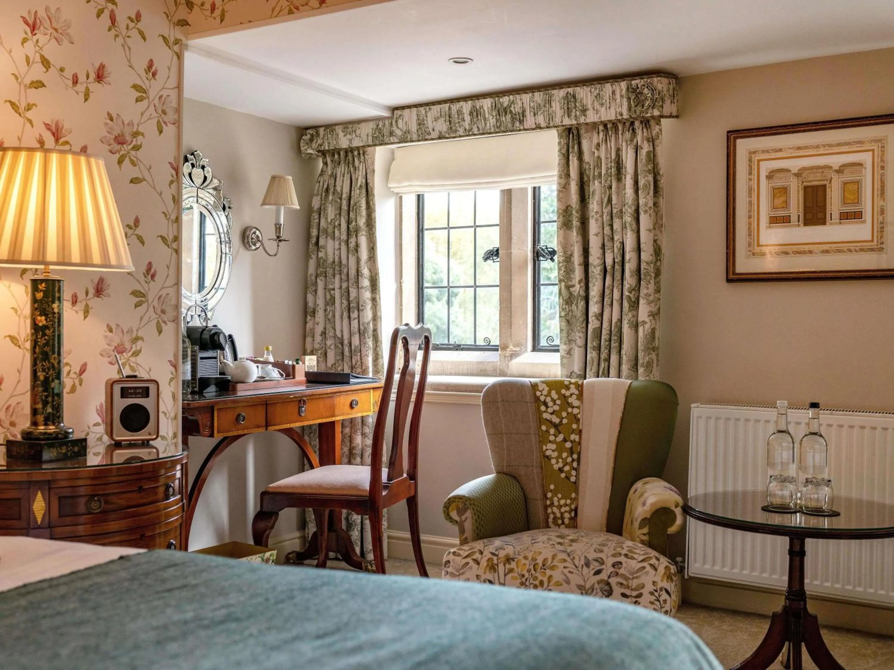 Bedroom in Lucknam Park, Emblems Collection