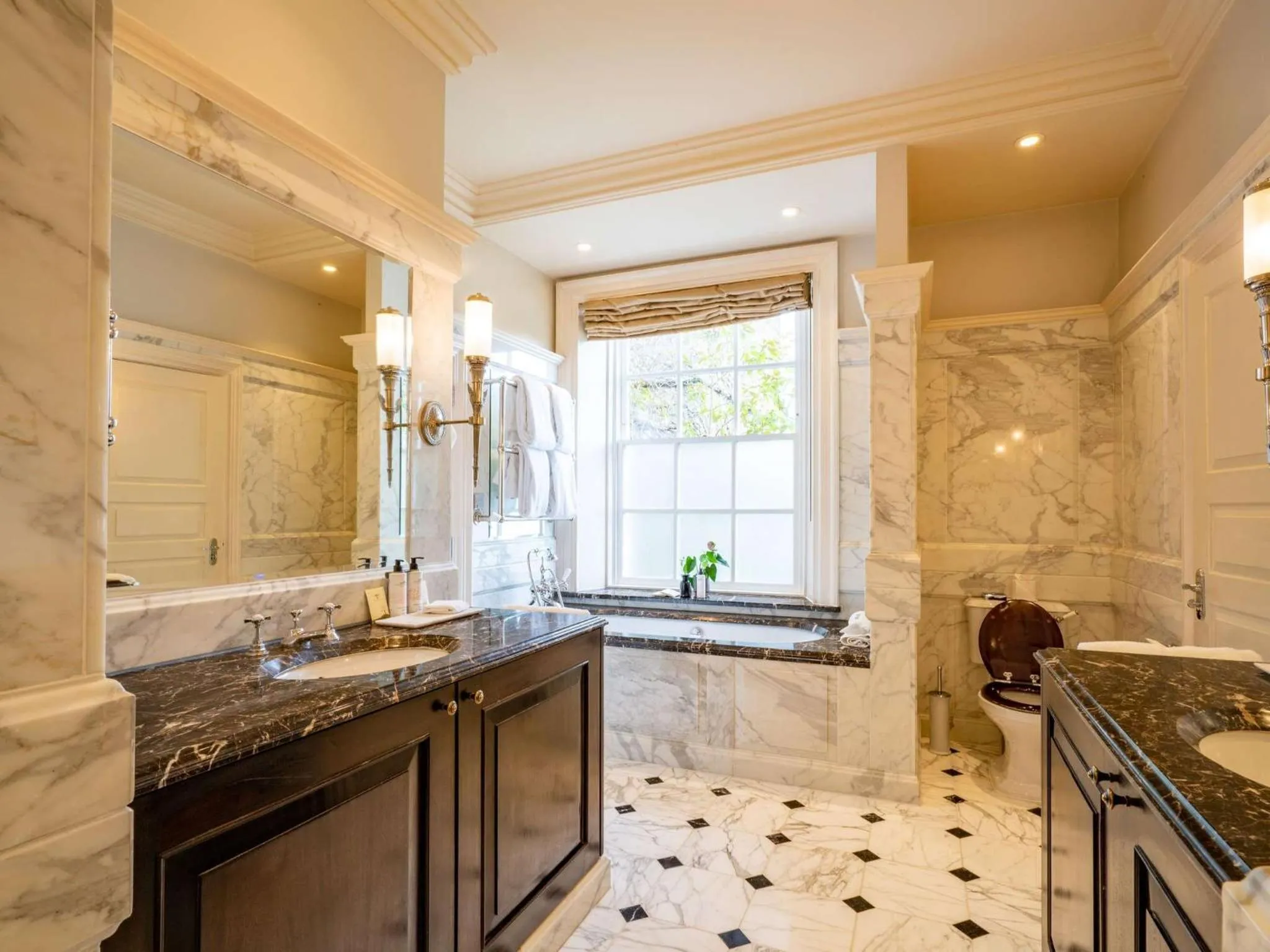 Bathroom in Lucknam Park, Emblems Collection