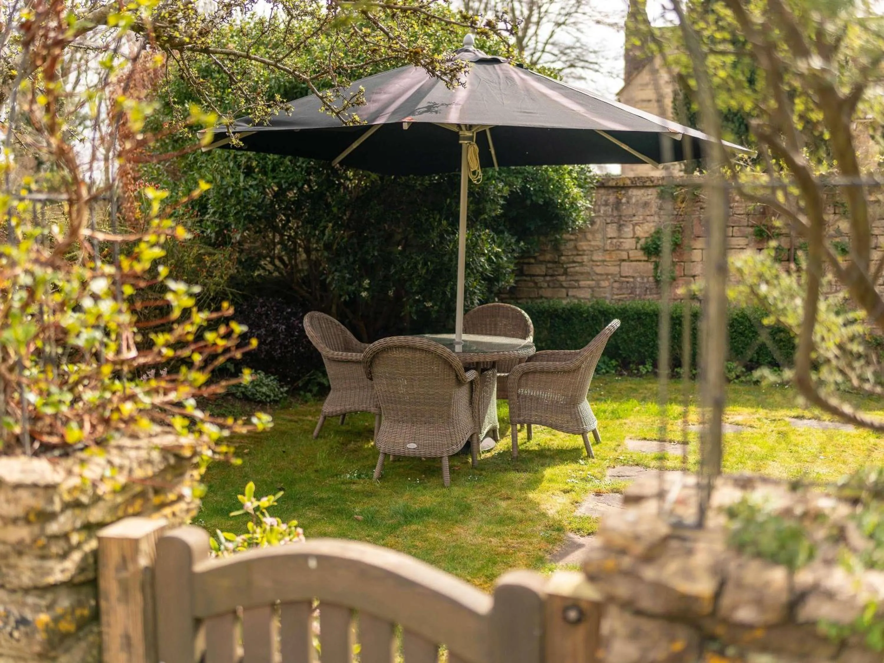 Bedroom in Lucknam Park, Emblems Collection