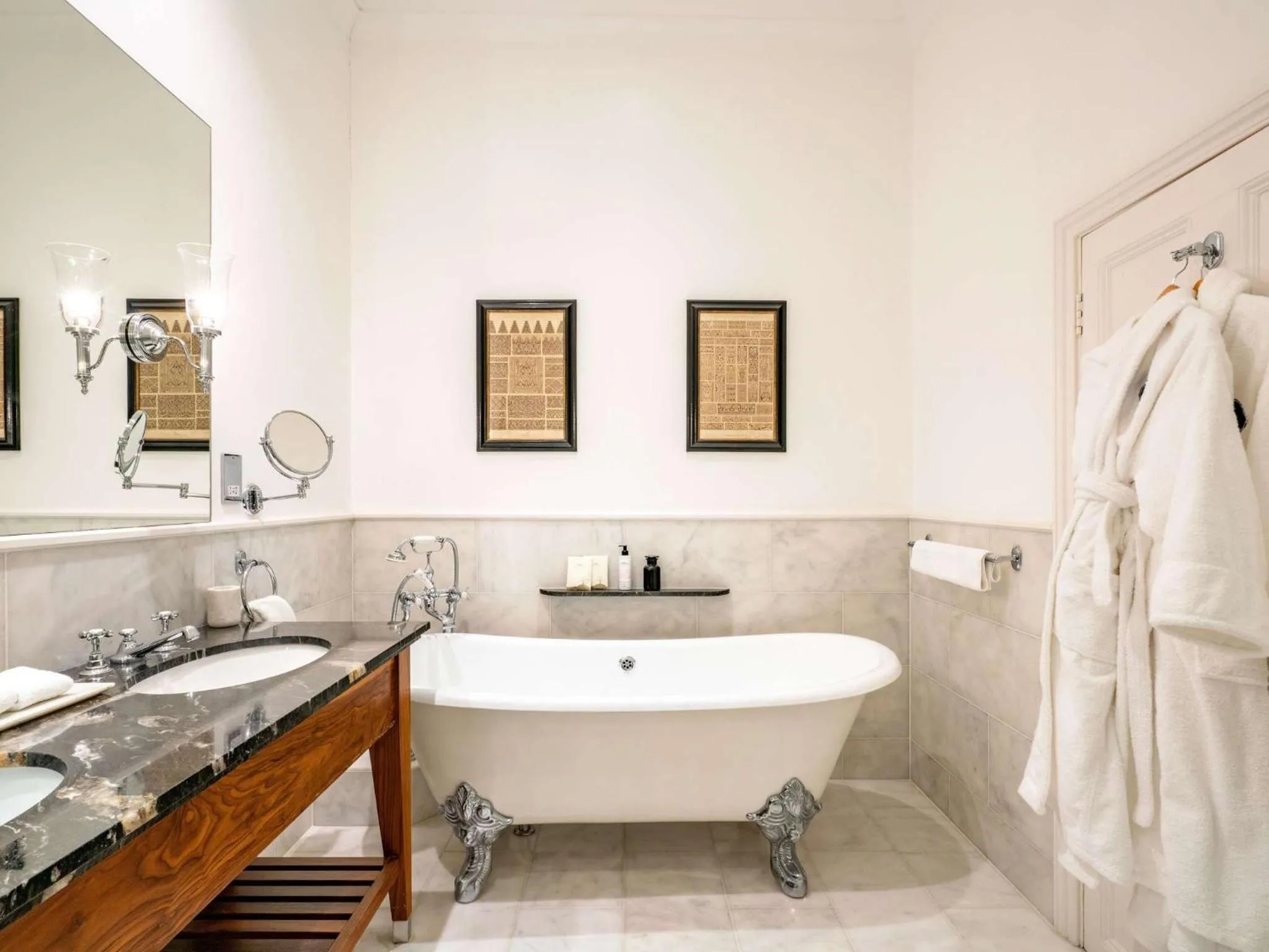 Bathroom in Lucknam Park, Emblems Collection