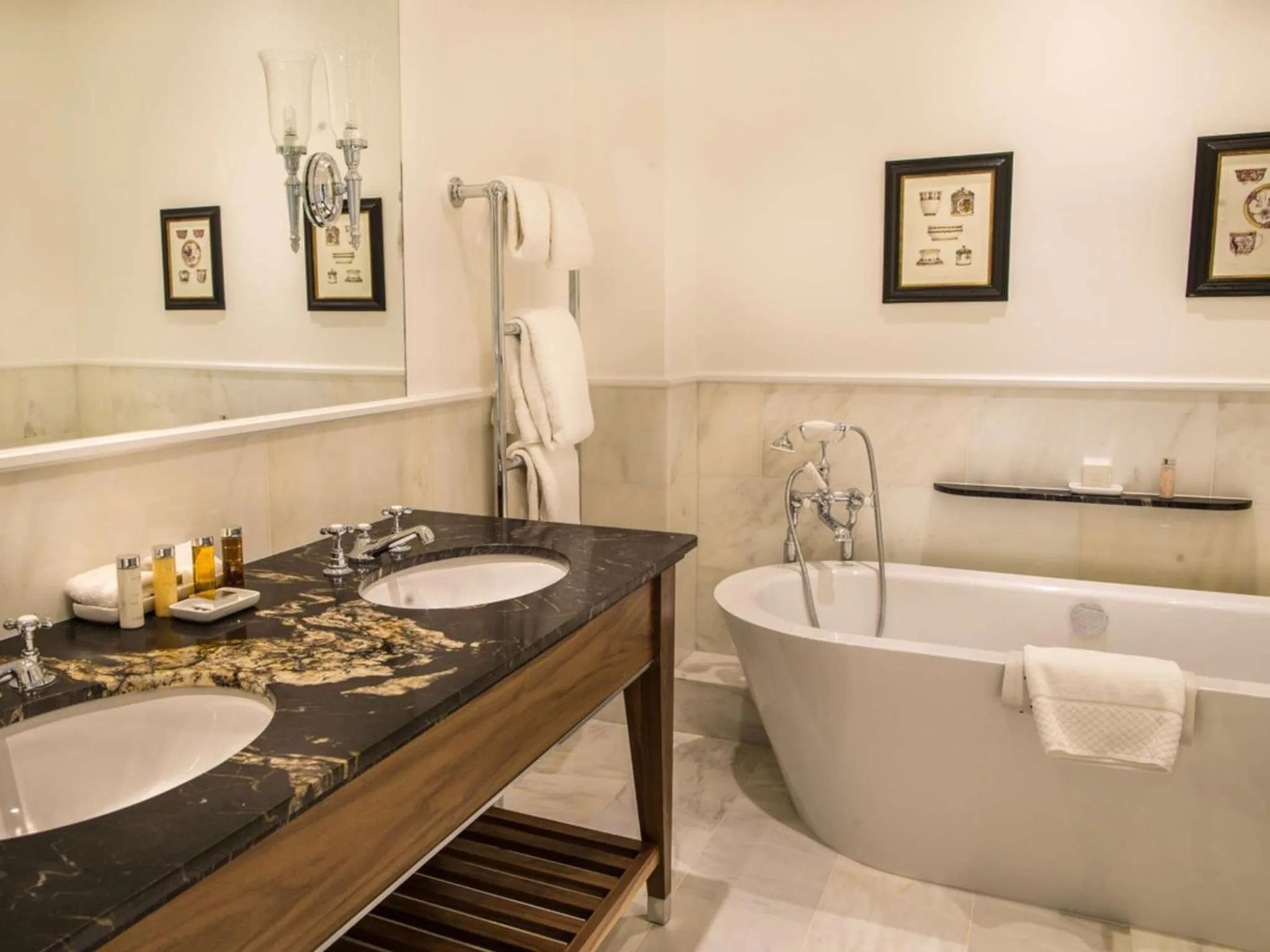 Bathroom in Lucknam Park, Emblems Collection