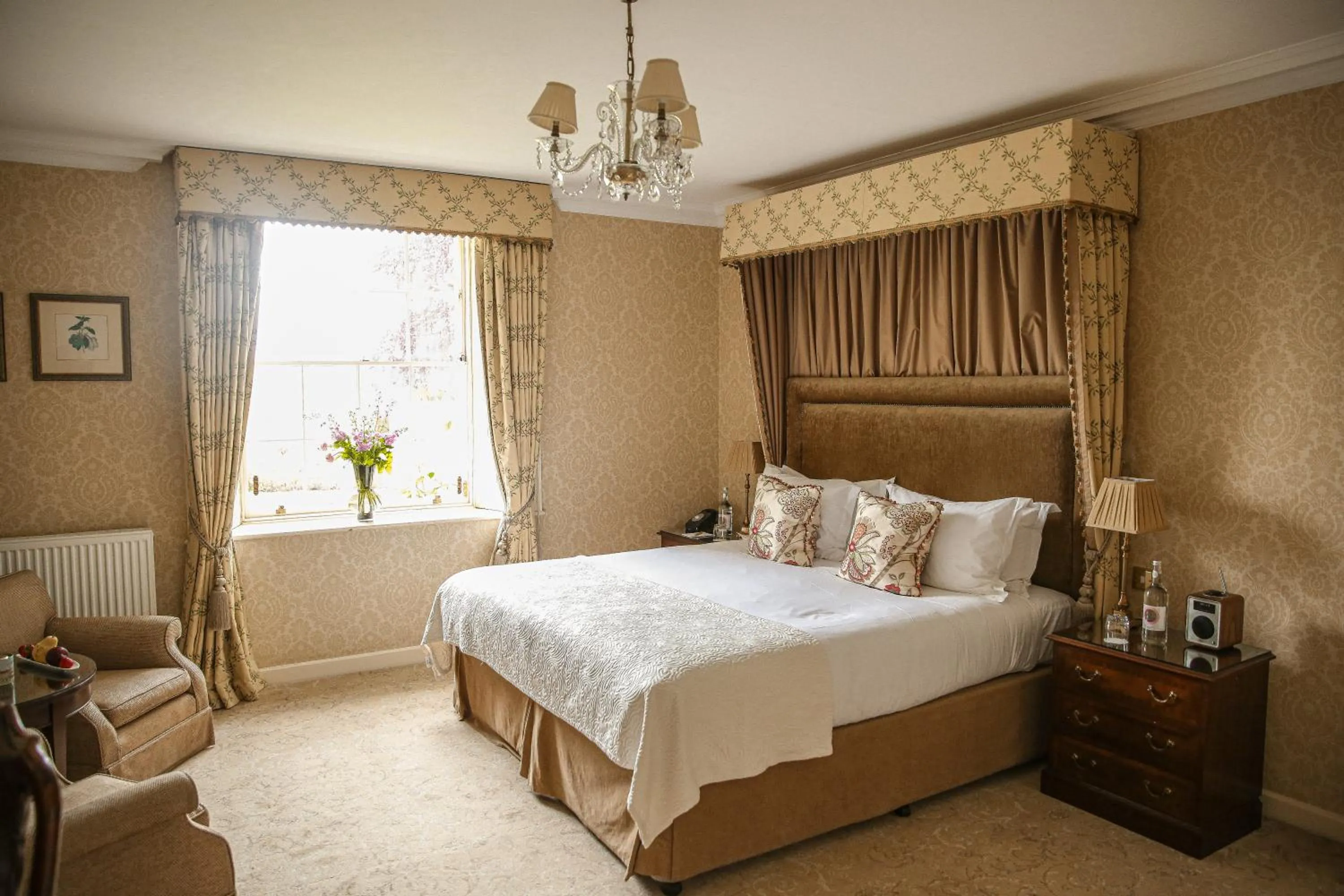 Bed in Lucknam Park, Emblems Collection