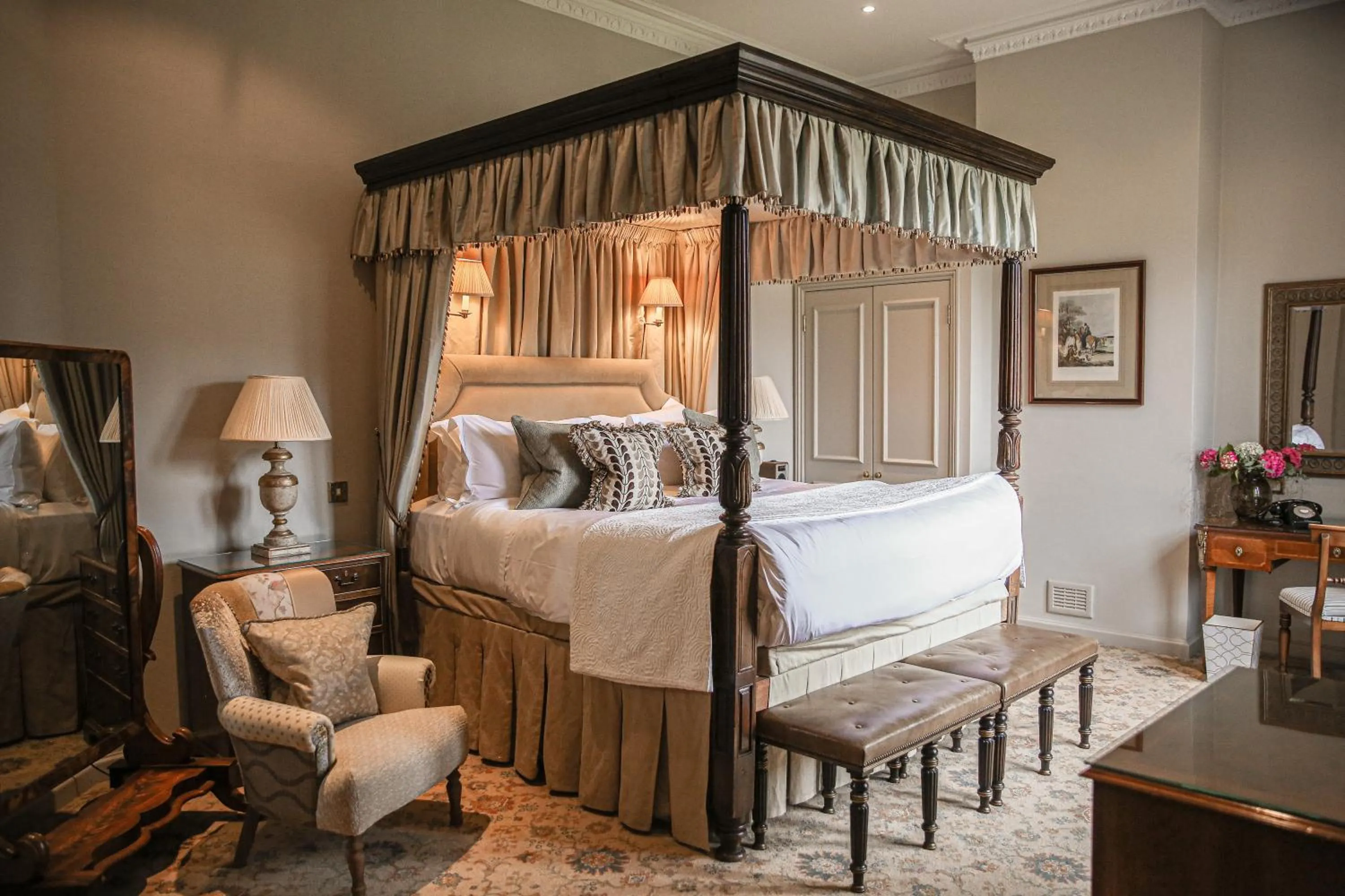 Bed in Lucknam Park, Emblems Collection