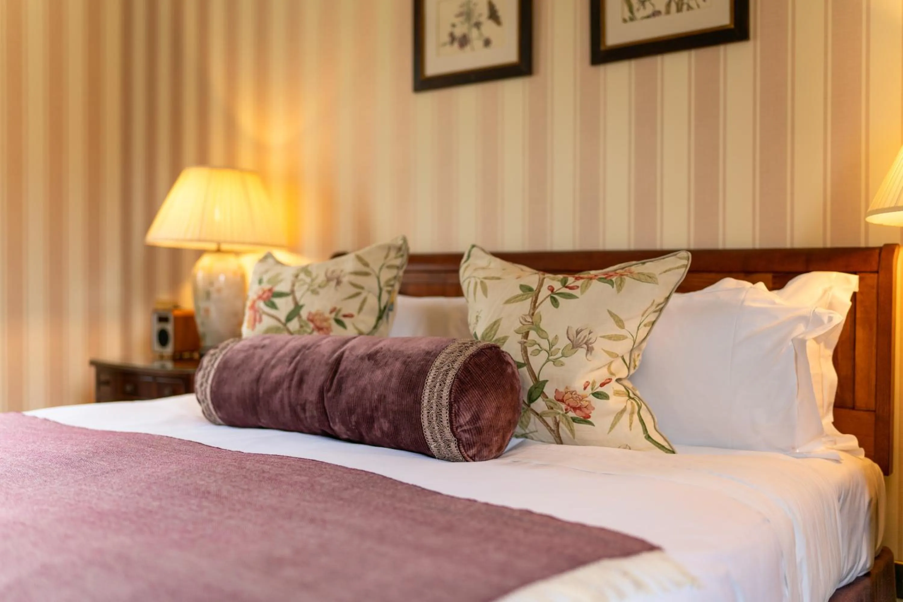 Bedroom, Bed in Lucknam Park, Emblems Collection