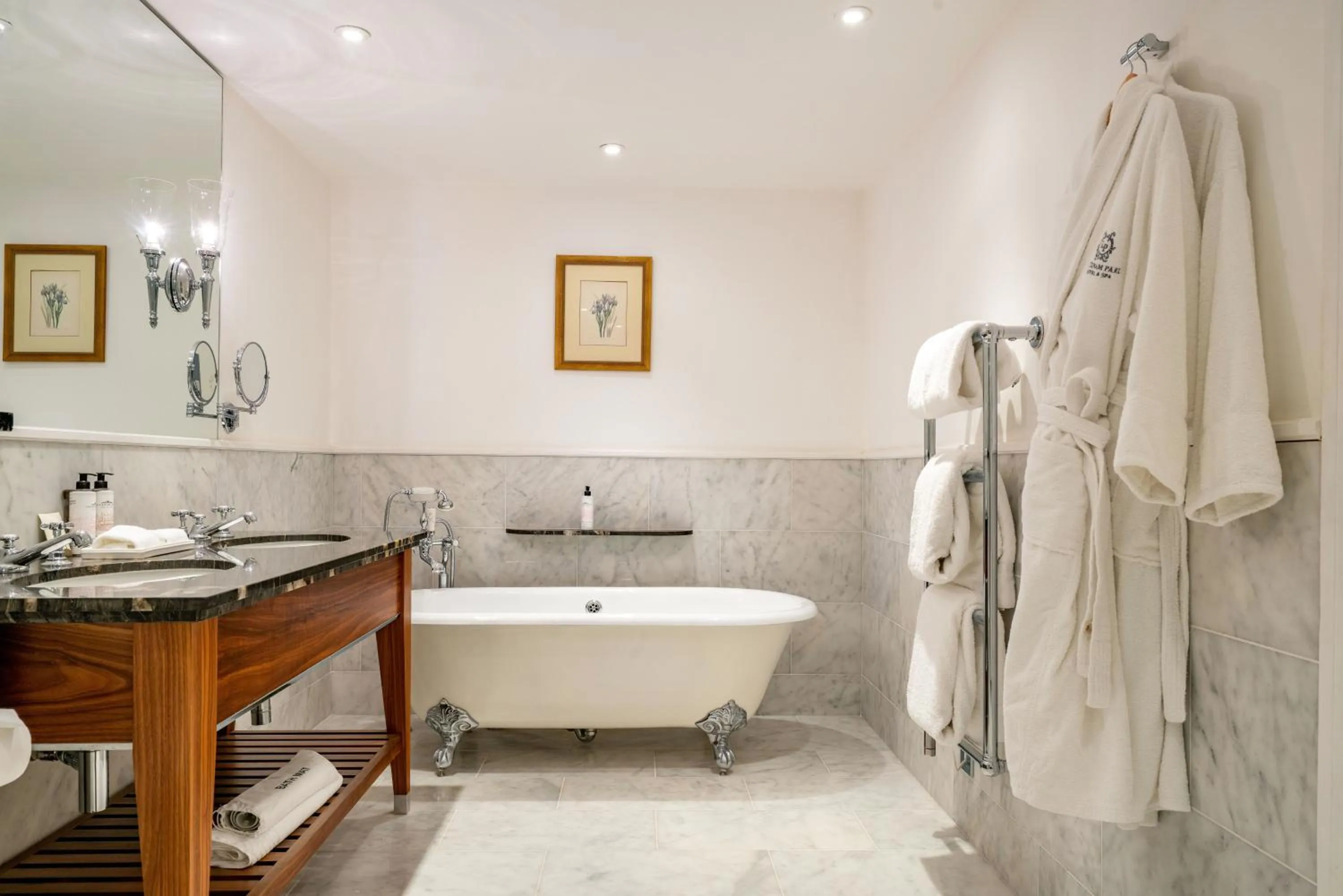 Bathroom in Lucknam Park, Emblems Collection