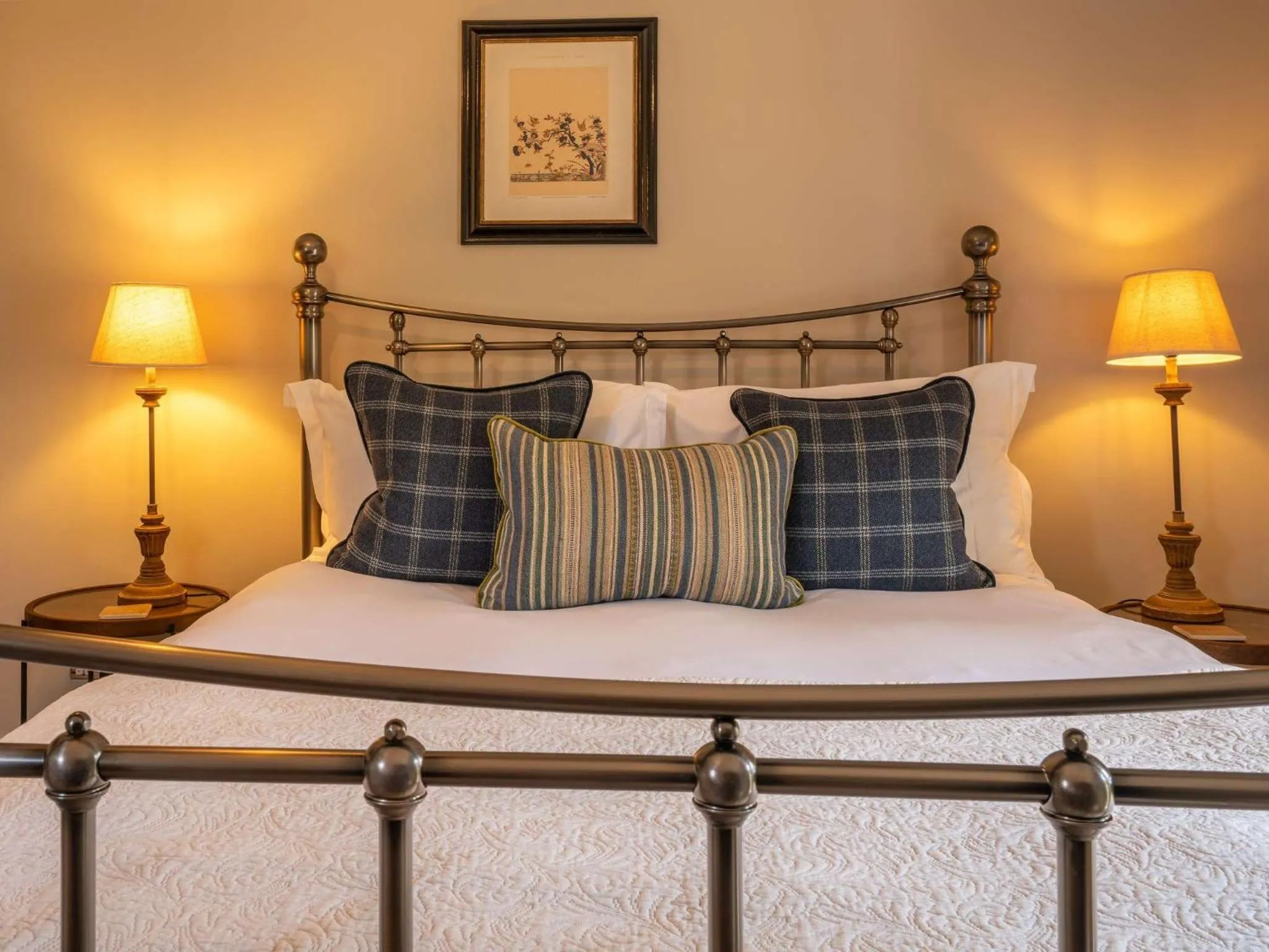 Bed in Lucknam Park, Emblems Collection